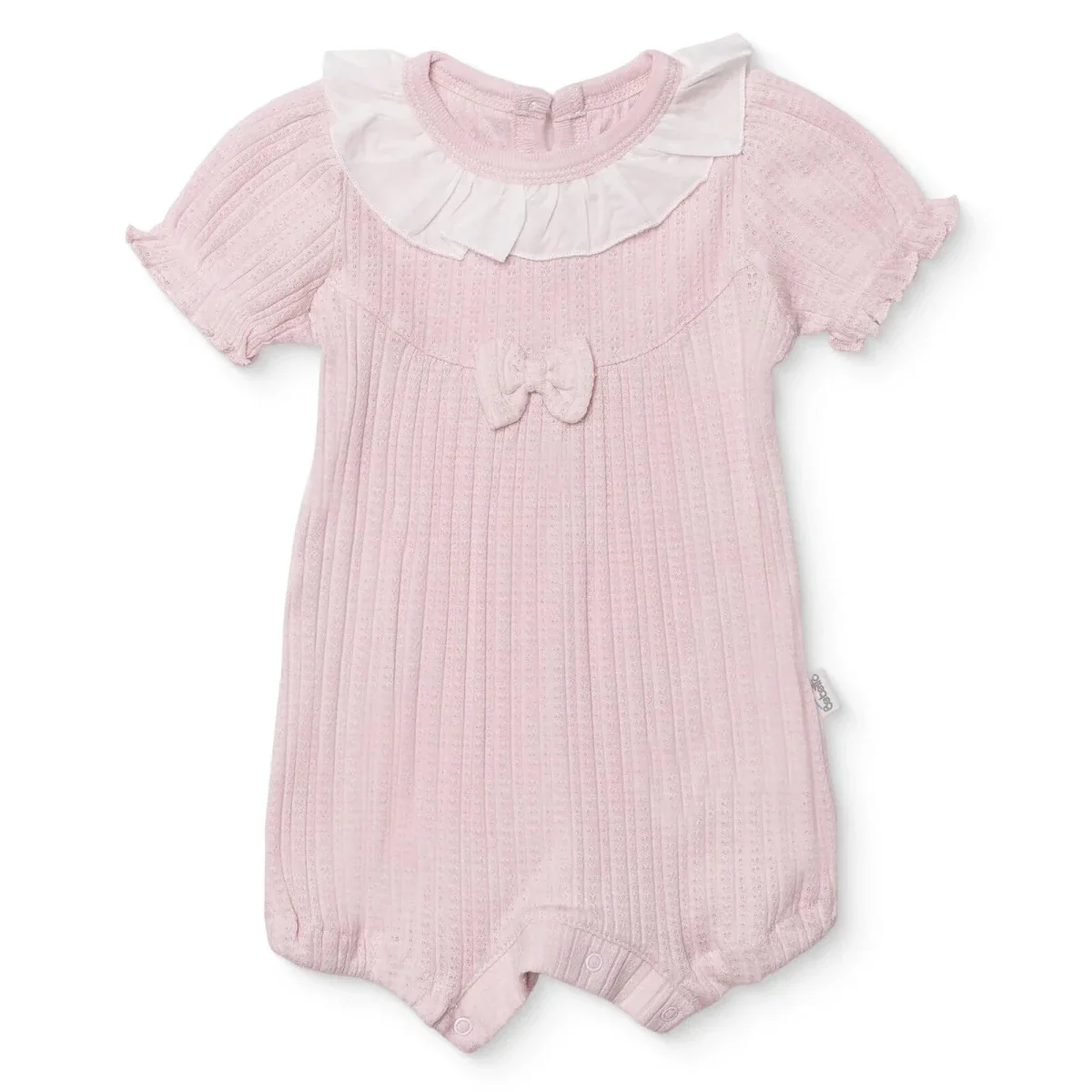 Bebetto Girls Short Romper - Pink