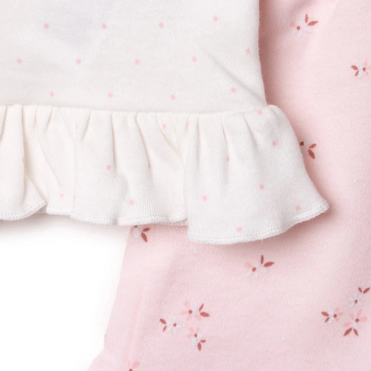 Bebetto Girls T-shirt & Shorts Set Floral Print - Pink - Image 5