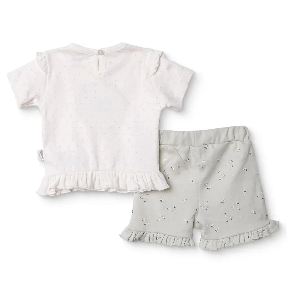 Bebetto Girls T-shirt & Shorts Set Floral Print - Multicolour - Image 2