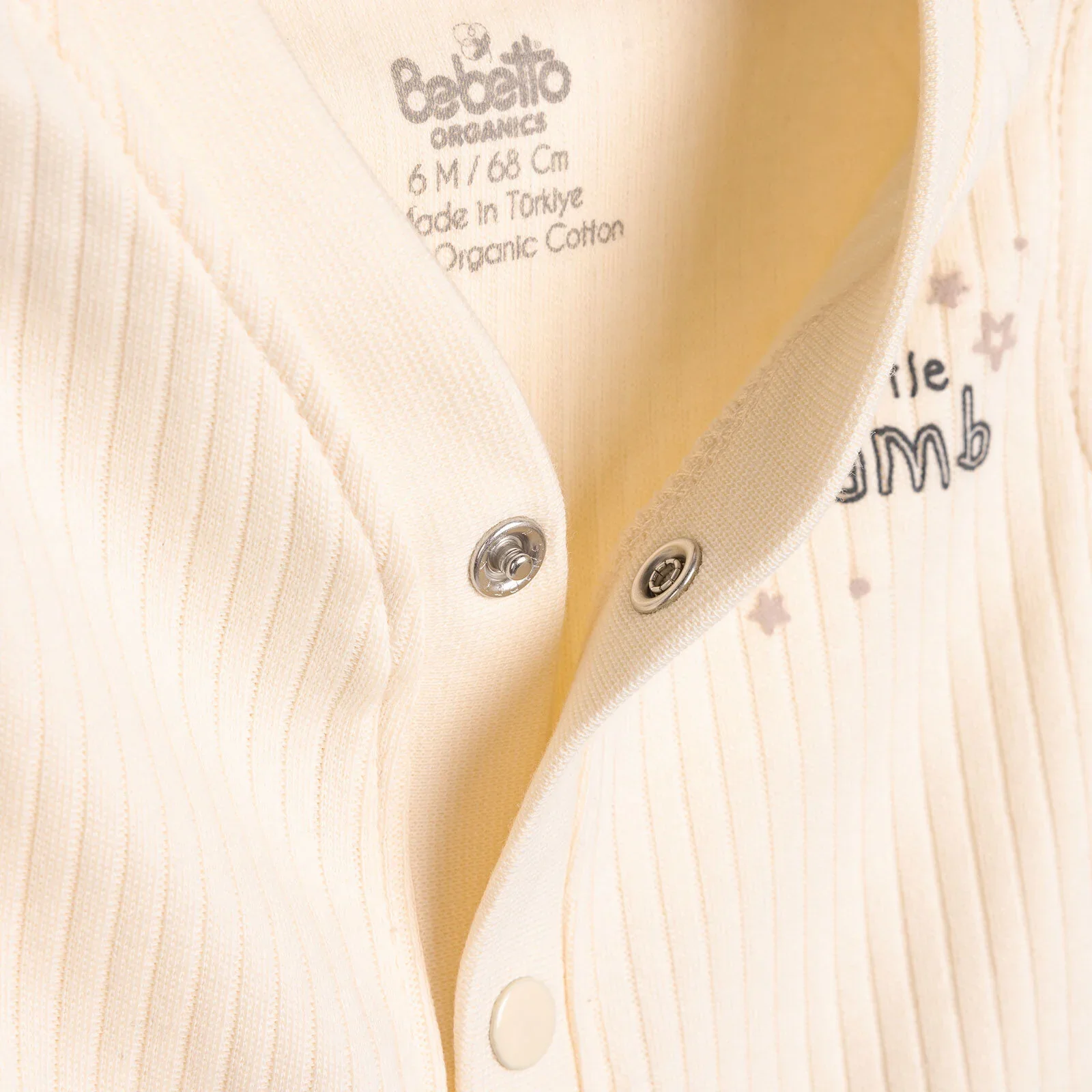 Bebetto Newborn Baby Girl Cardigan - Ecru - Image 7