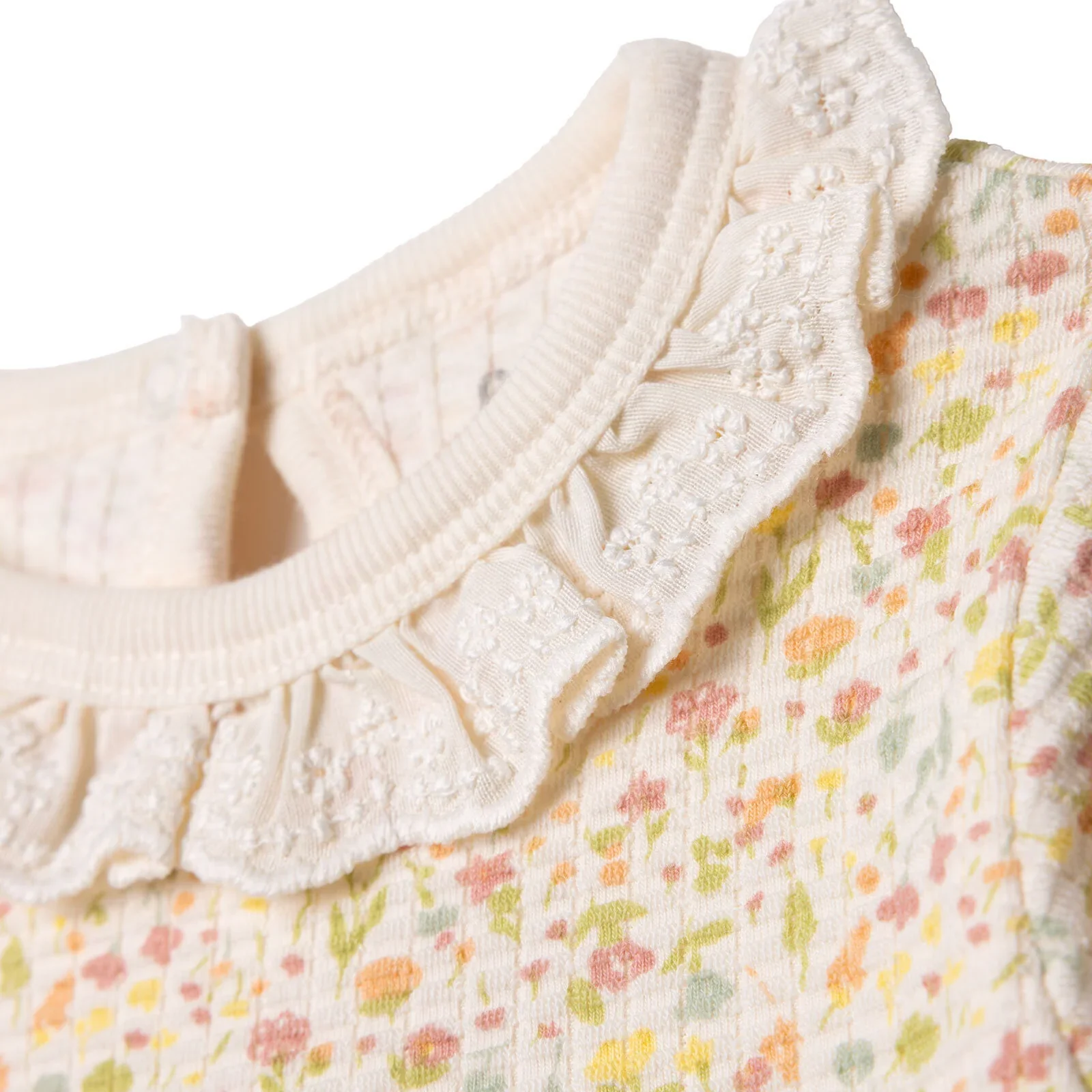 Bebetto Newborn Dress - Salmon - Image 7