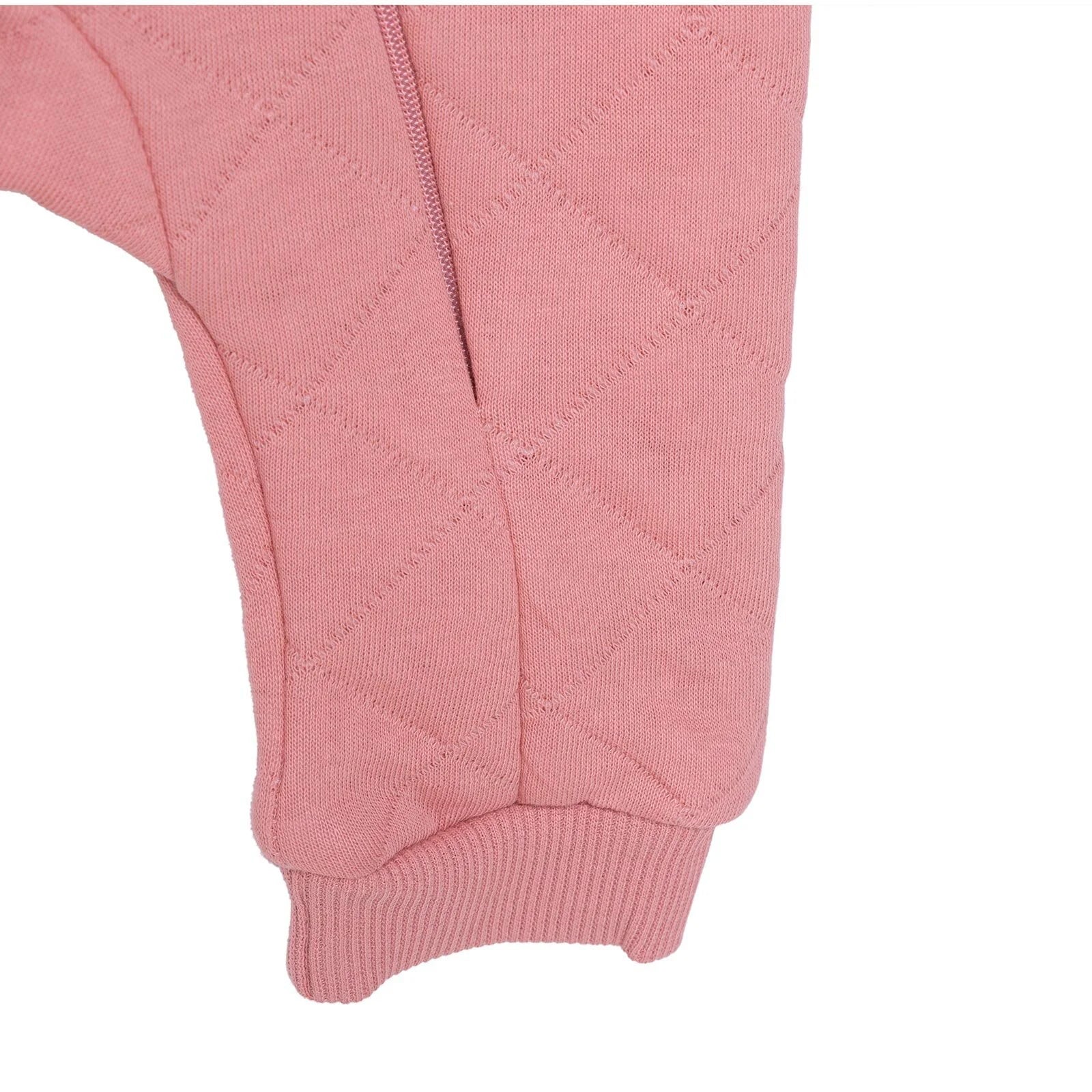 Bebetto Newborn Footless Jumpsuit - Light Rose - Image 7
