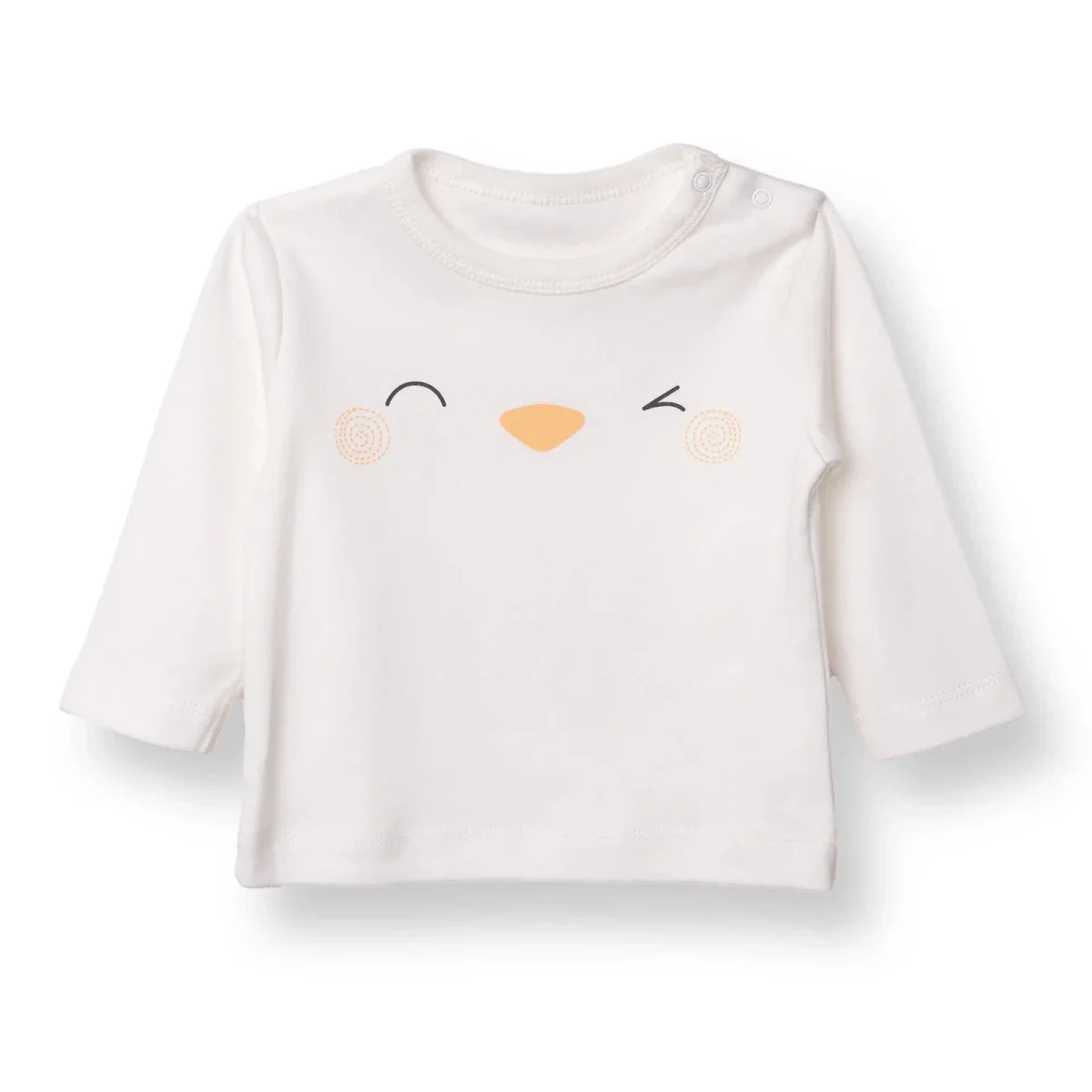 Bebetto Newborn Sweatshirt-Cardigan-Footless Bottom - Grey - Image 7