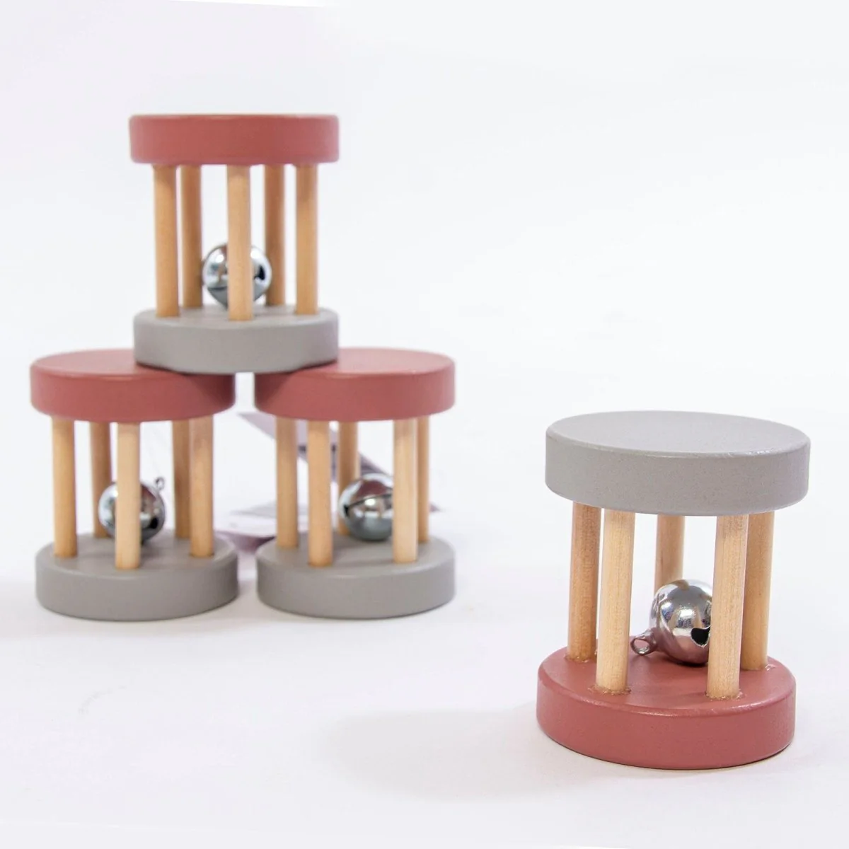 Belo&Me Wooden Bell Rattle - Image 2