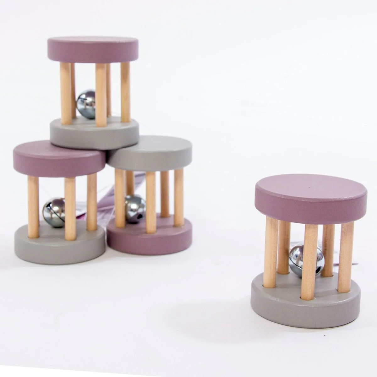 Belo&Me Wooden Bell Rattle - Image 3