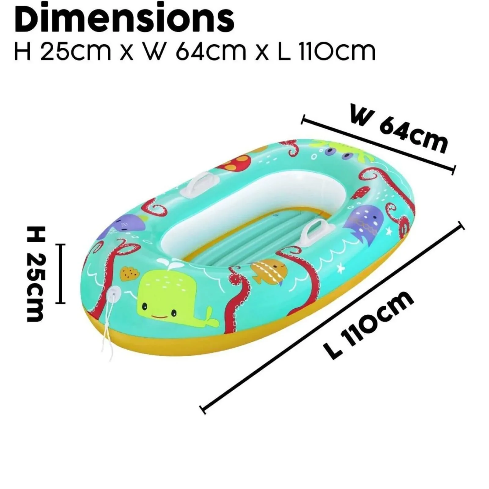 Bestway Happy Crustacean Junior Inflatable Boat - Image 7