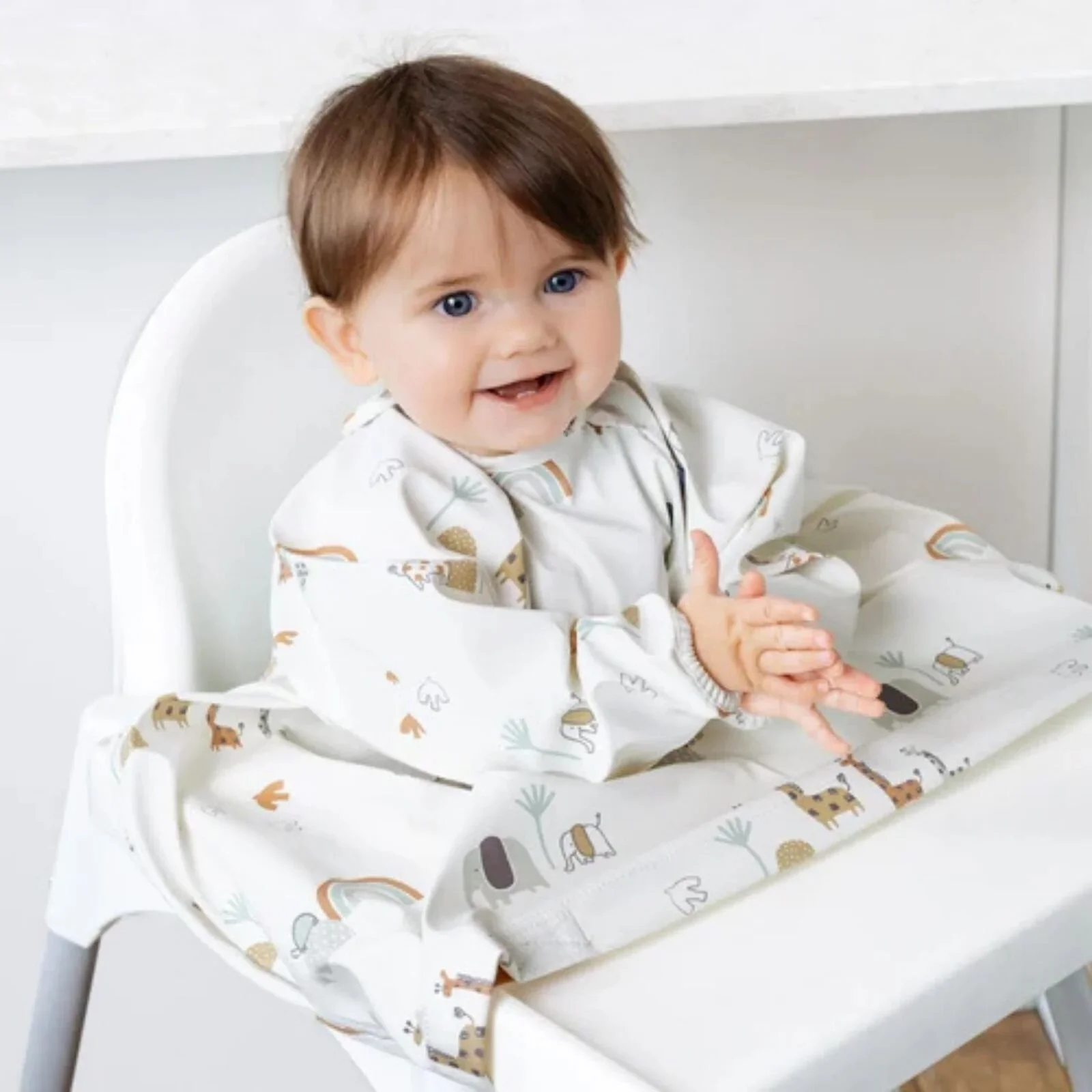 Bibado Coverall Weaning Bib - Serengeti Spaghetti - Image 5