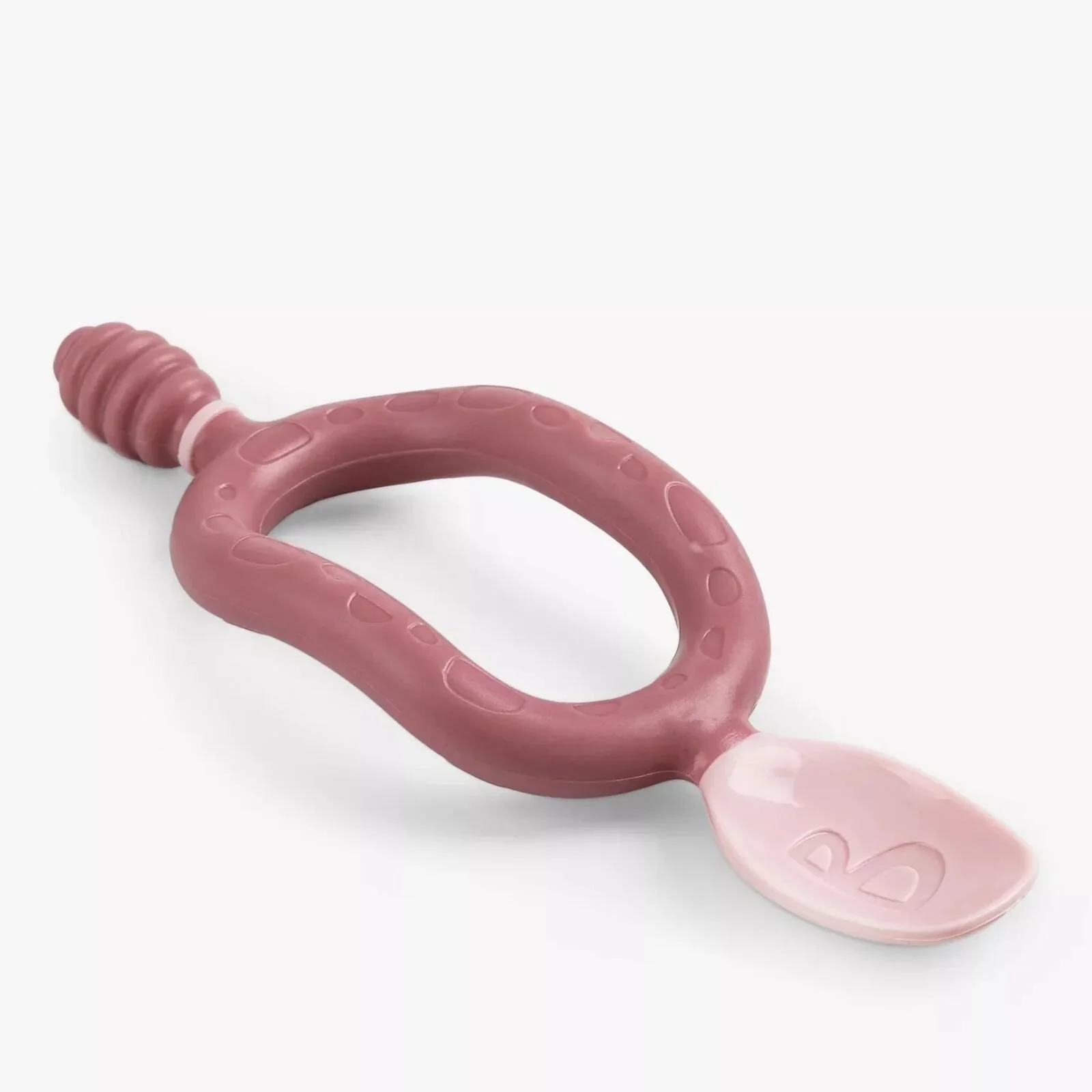 Bibado Dippit Baby Weaning Spoons 6+ months Pack of 2 - Blush - Image 3