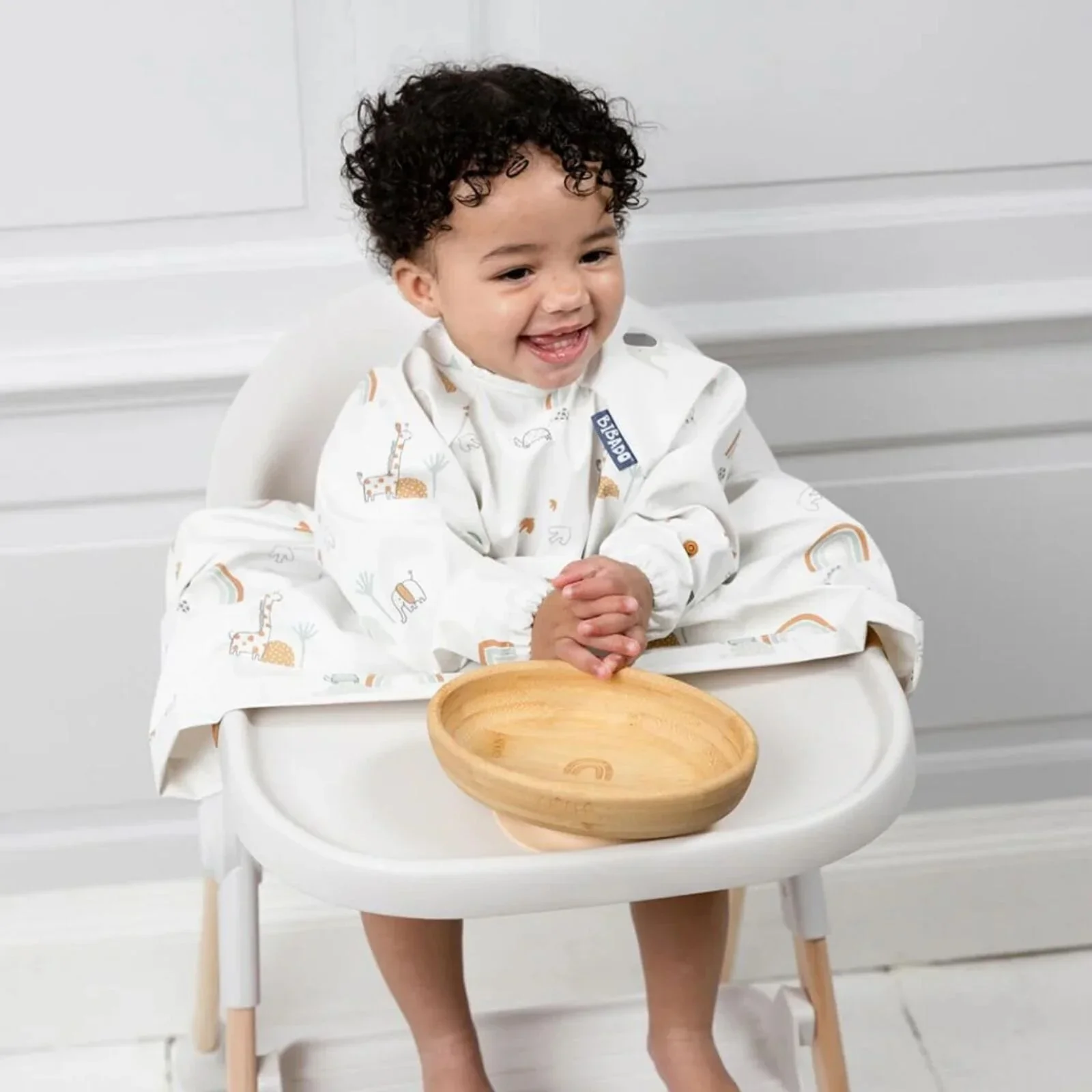 Bibado Natural Bamboo Suction Bowl - Fawn - Image 4