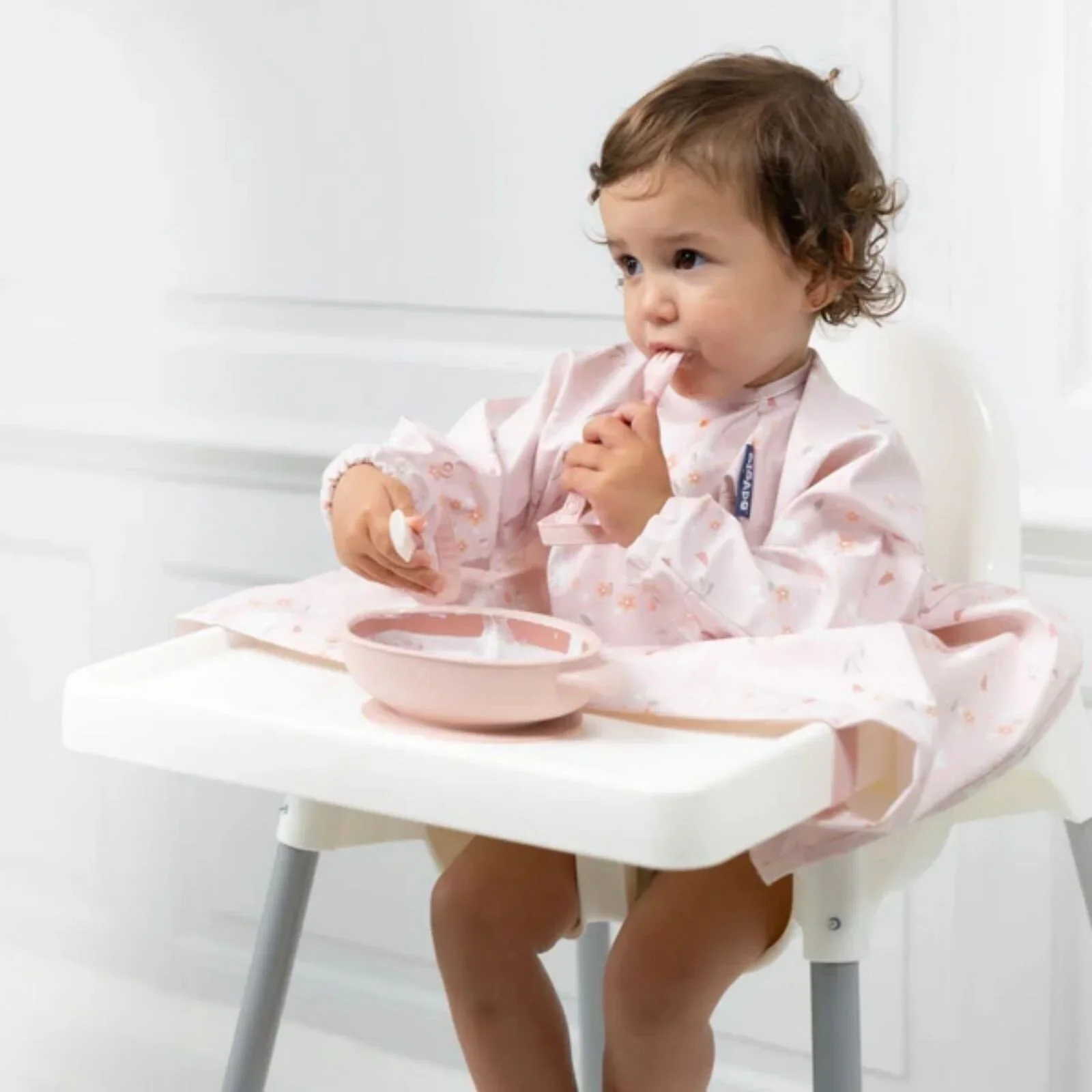 Bibado Silicone Suction Bowl - Blush - Image 4