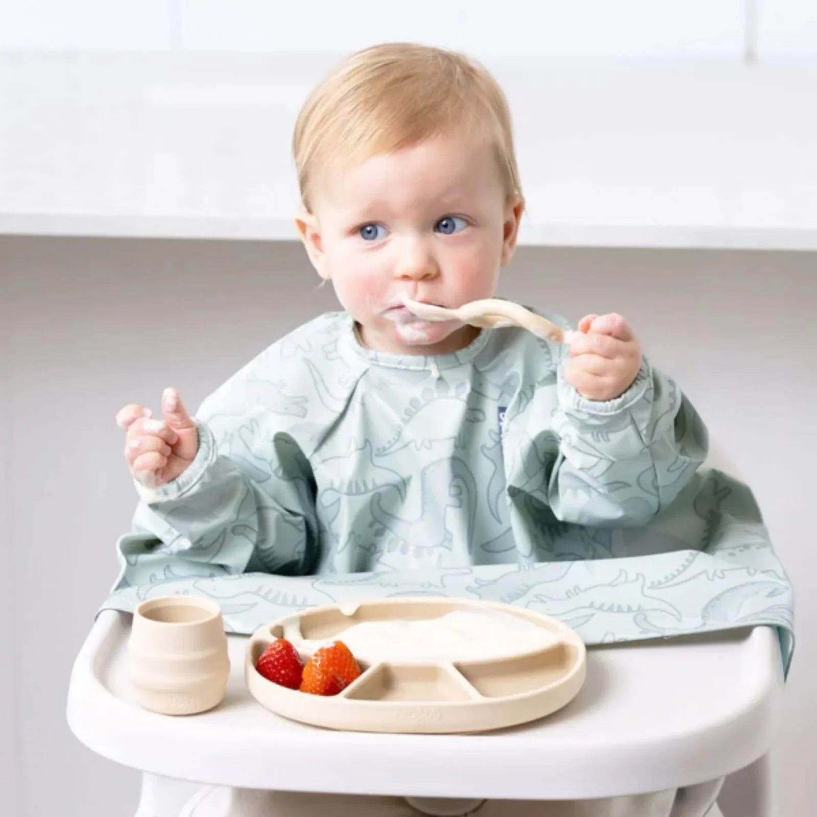 Bibado Silicone Suction Divider Plate - Fawn - Image 5