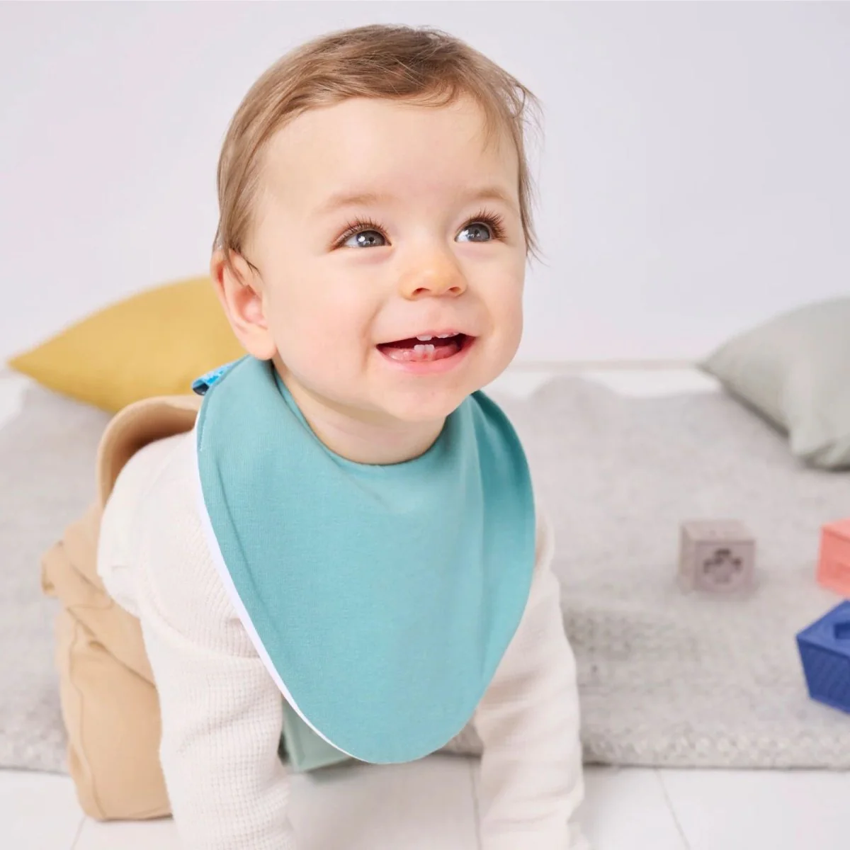 Bibbilyboo Waterproof Dribble Bib Pack of 3 - Dino - Image 8