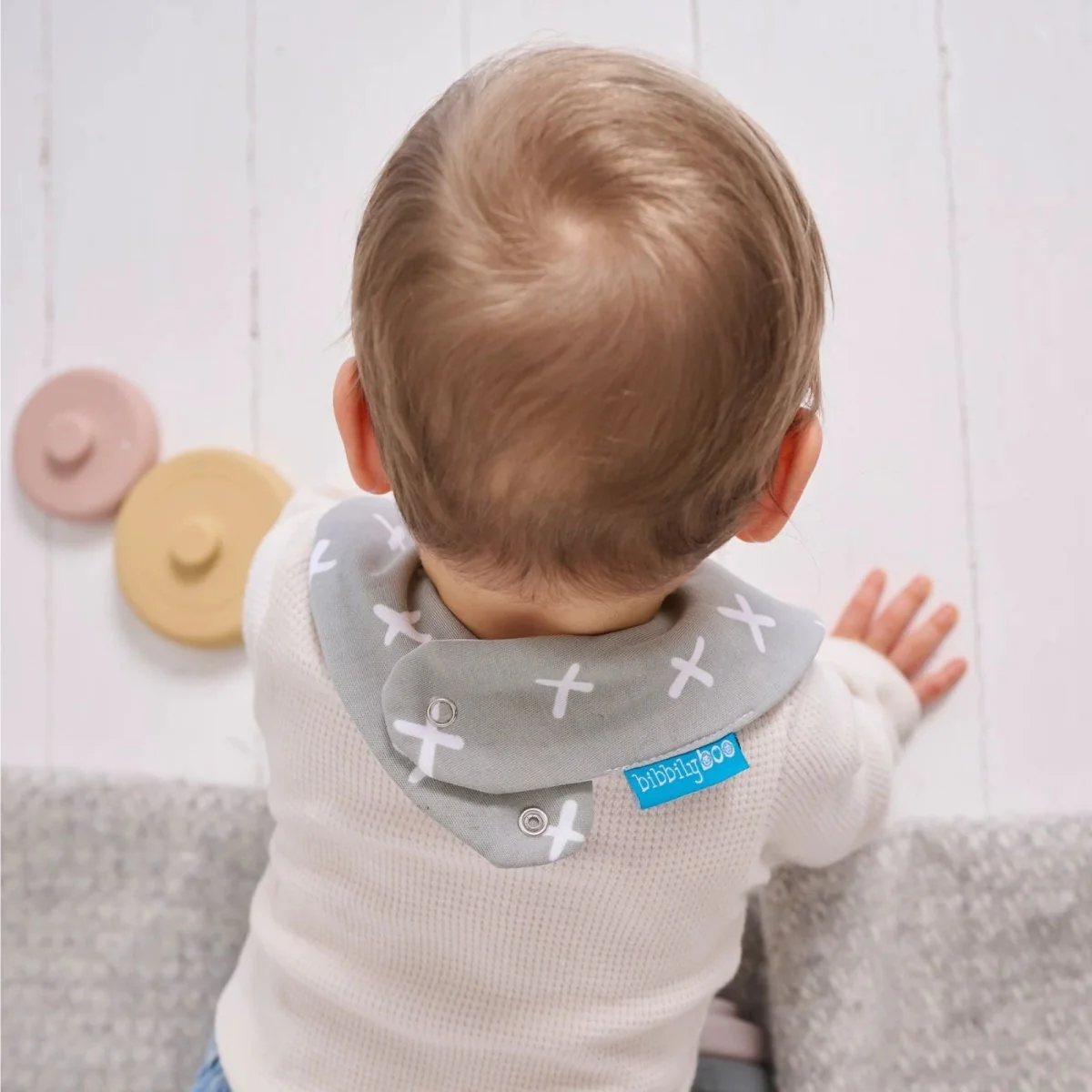 Bibbilyboo Waterproof Dribble Bib Pack of 3 - Dino - Image 9