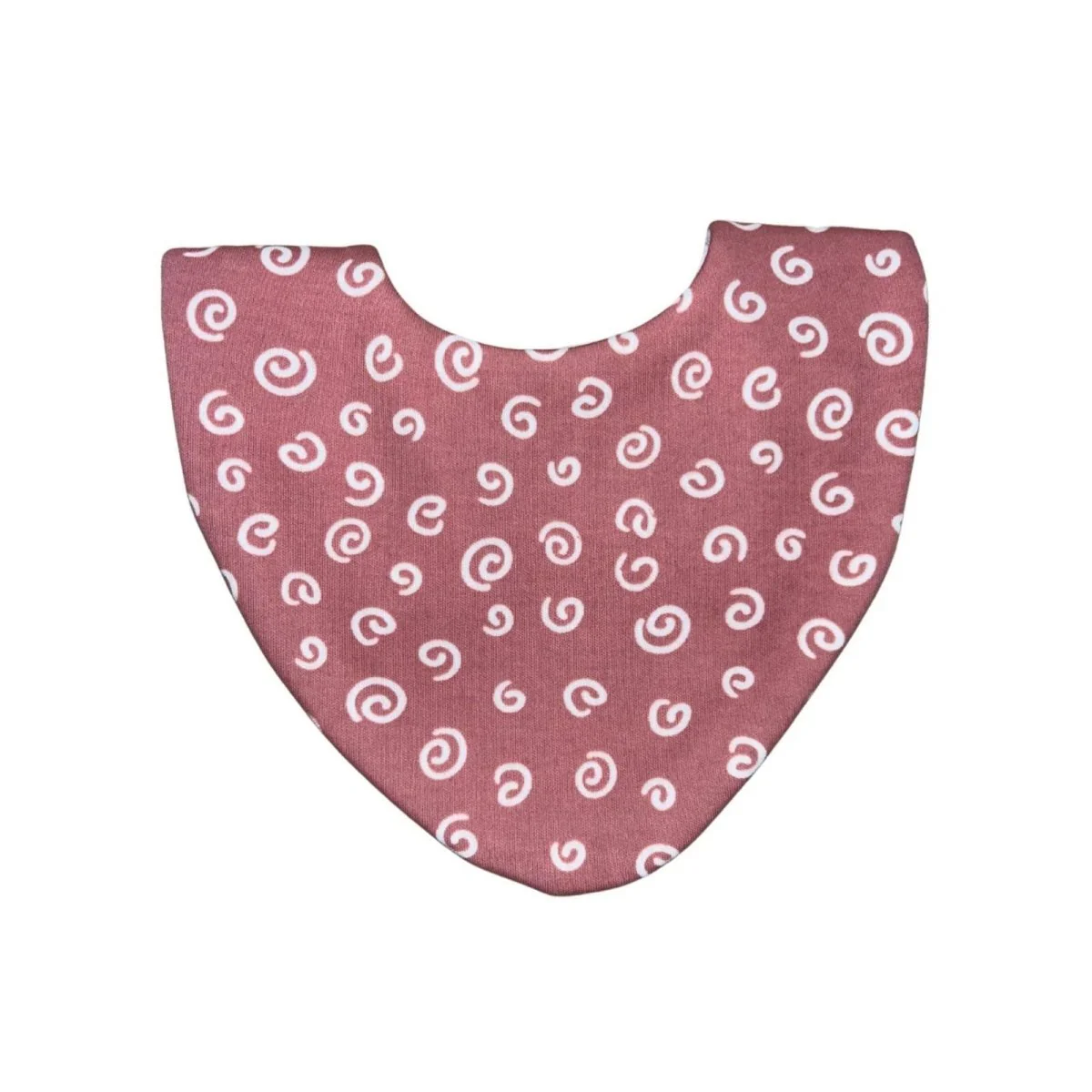 Bibbilyboo Waterproof Dribble Bib Pack of 3 - Pink Swirls - Image 2