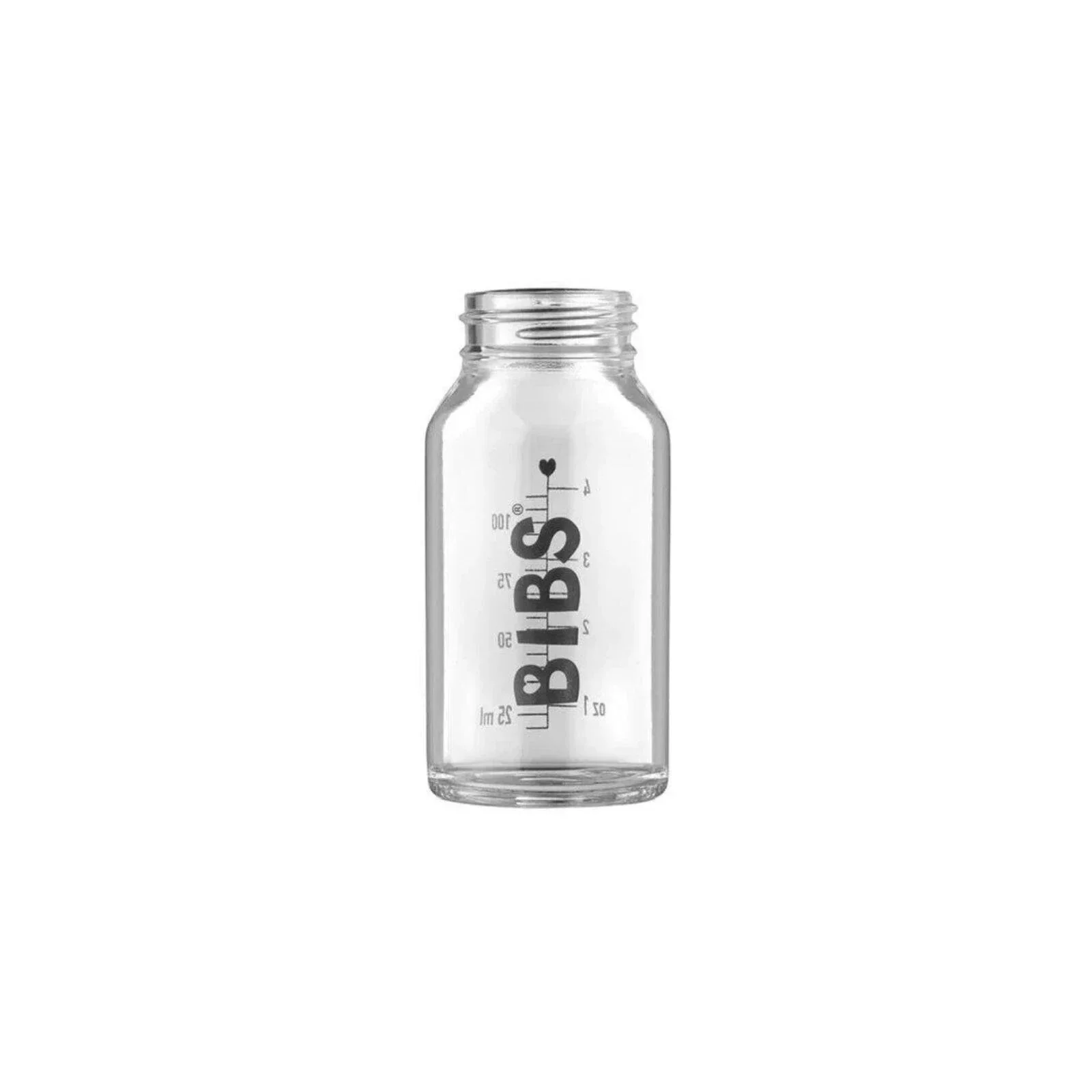 BIBS Baby Glass Bottle Complete Set Latex 110ml - Sage - Image 3
