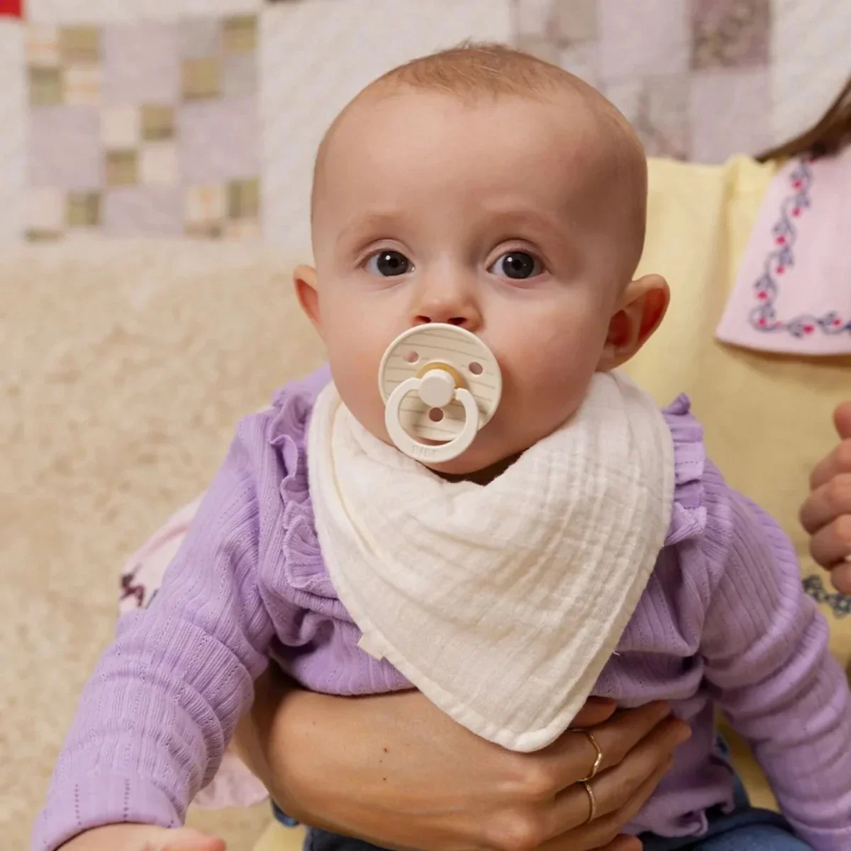 BIBS Bandana Bib - Baby Blue - Image 6
