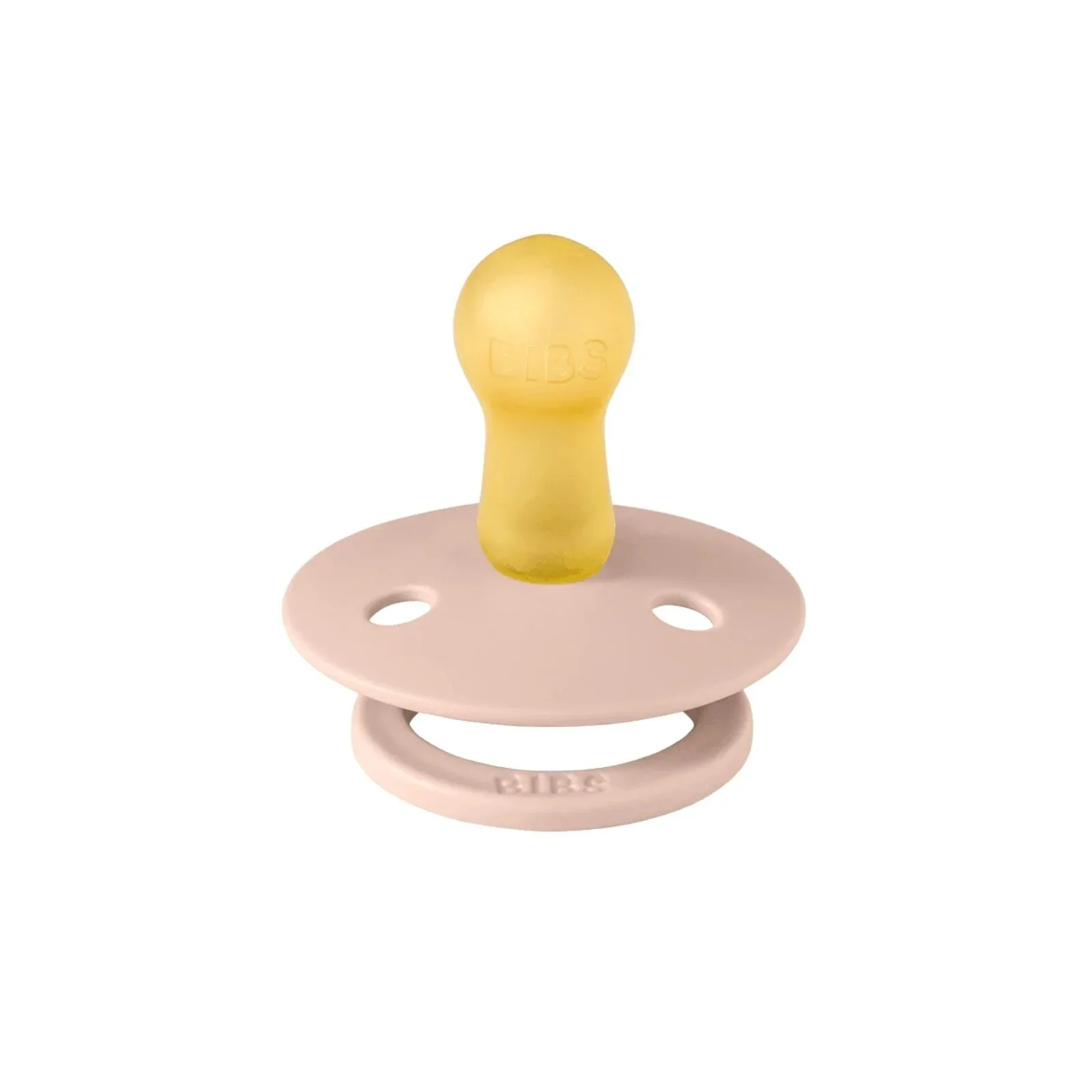 BIBS Colour Latex Soothers 6+ months Pack of 2 - Vanilla & Blush - Image 2