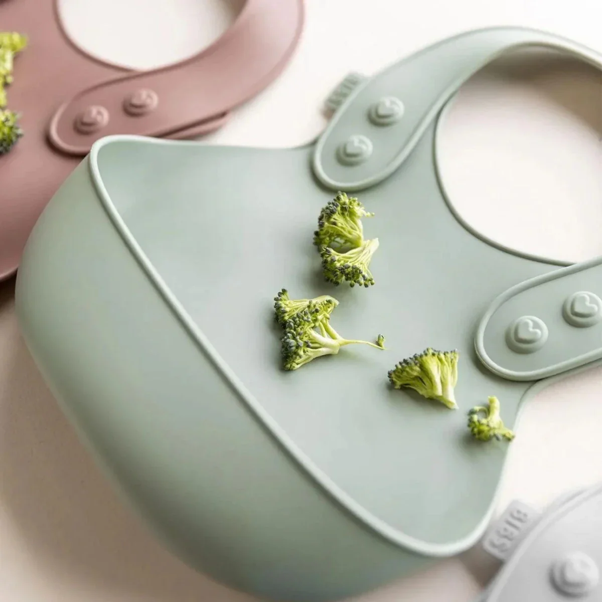 BIBS Dinner Bib - Blush - Image 3