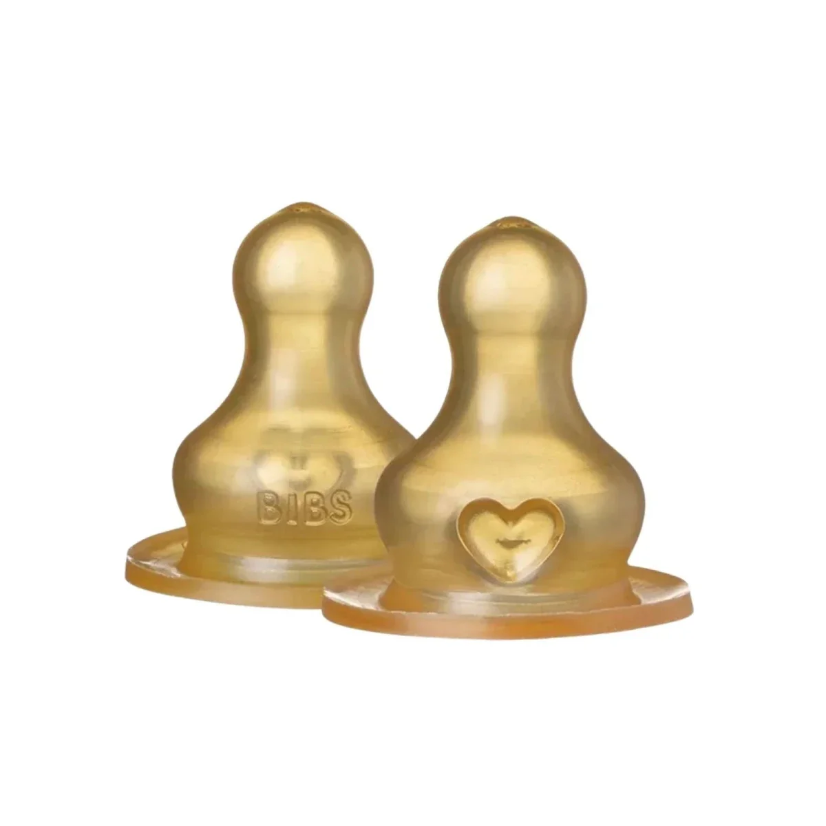 BIBS Latex Fast Flow Bottle Teats 4+ months Pack of 2 - Image 2