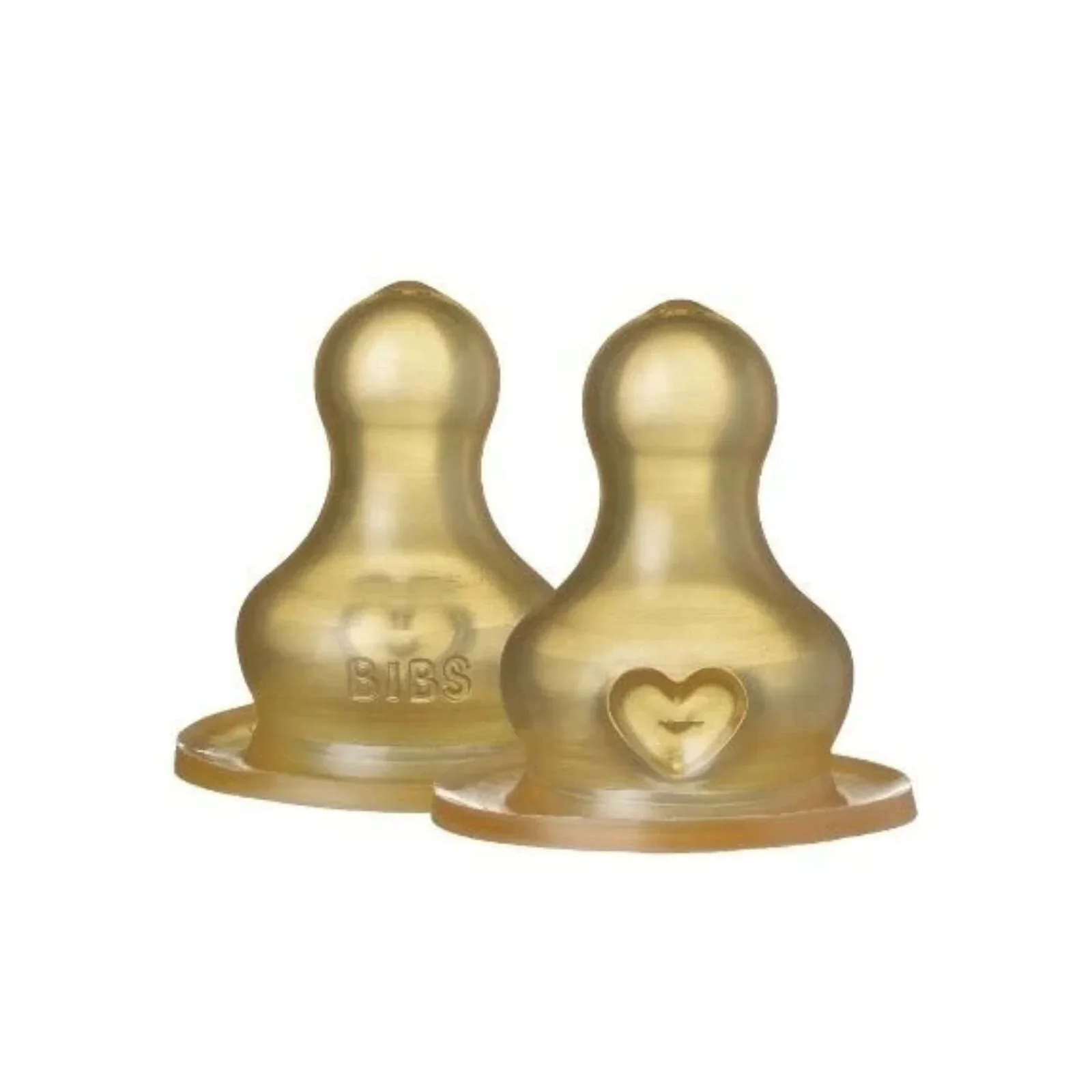 BIBS Latex Medium Flow Bottle Teats 0+ months Pack of 2 - Image 2
