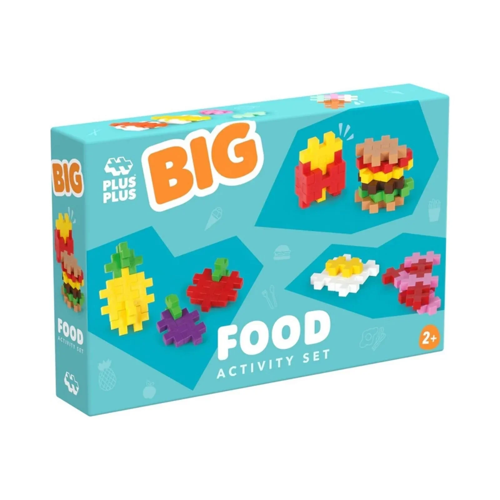 Plus Plus Big Food Activity Set 50 pcs - Image 2
