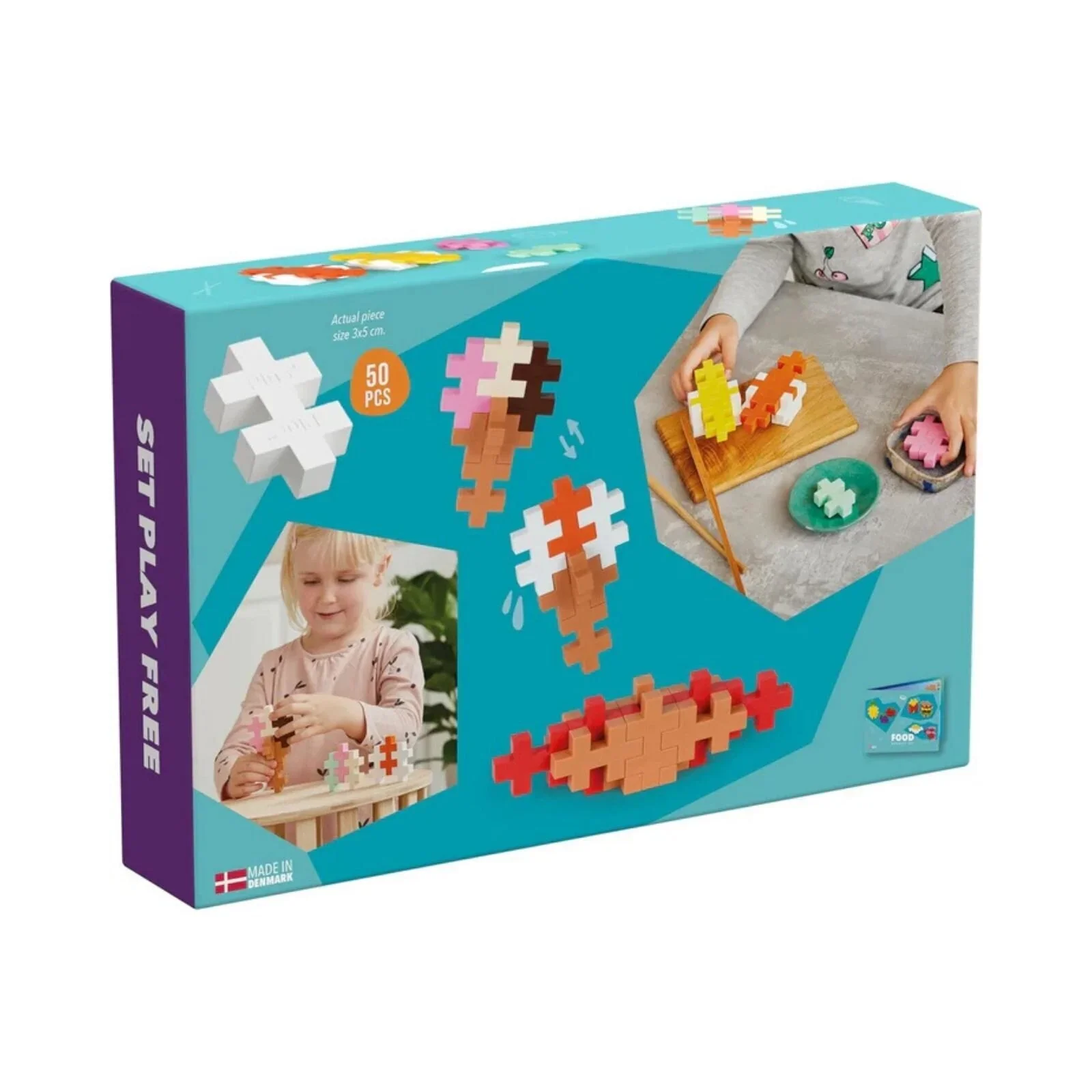 Plus Plus Big Food Activity Set 50 pcs - Image 3