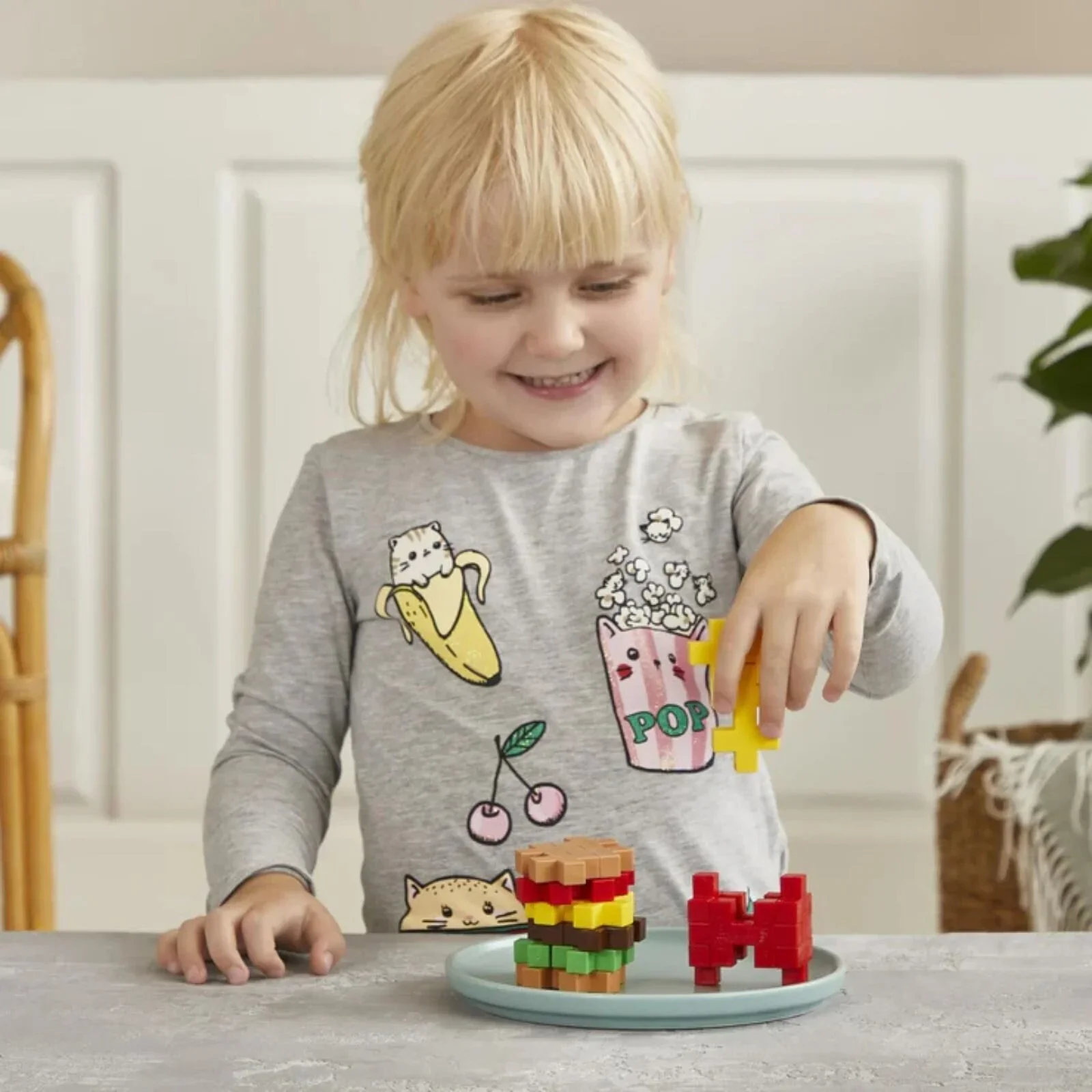 Plus Plus Big Food Activity Set 50 pcs - Image 6