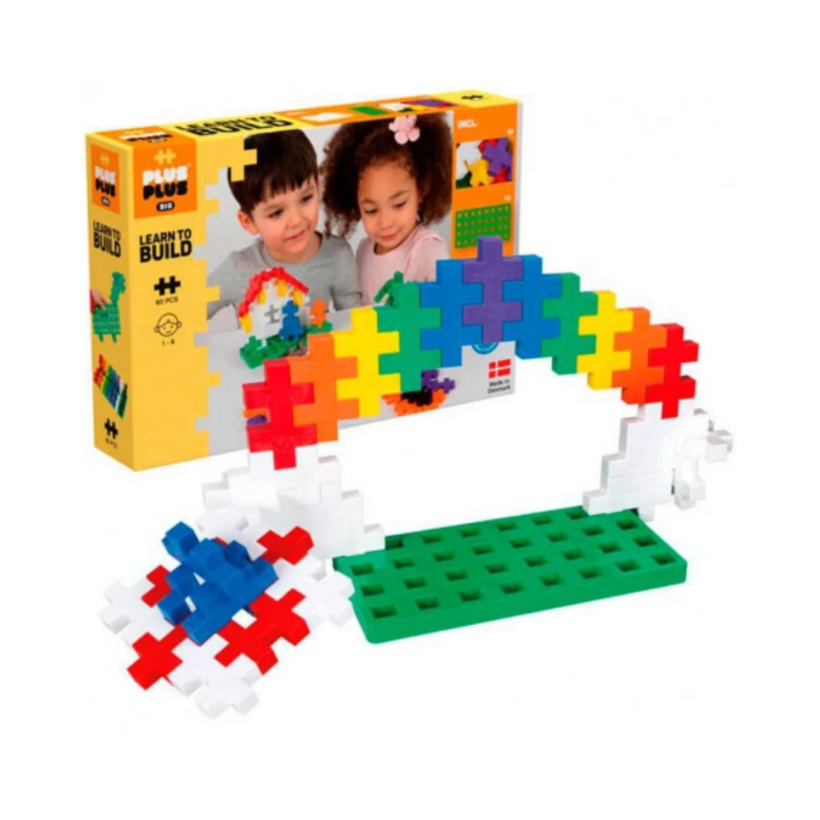 Plus Plus Big Learn to Build 60 pcs - Image 2