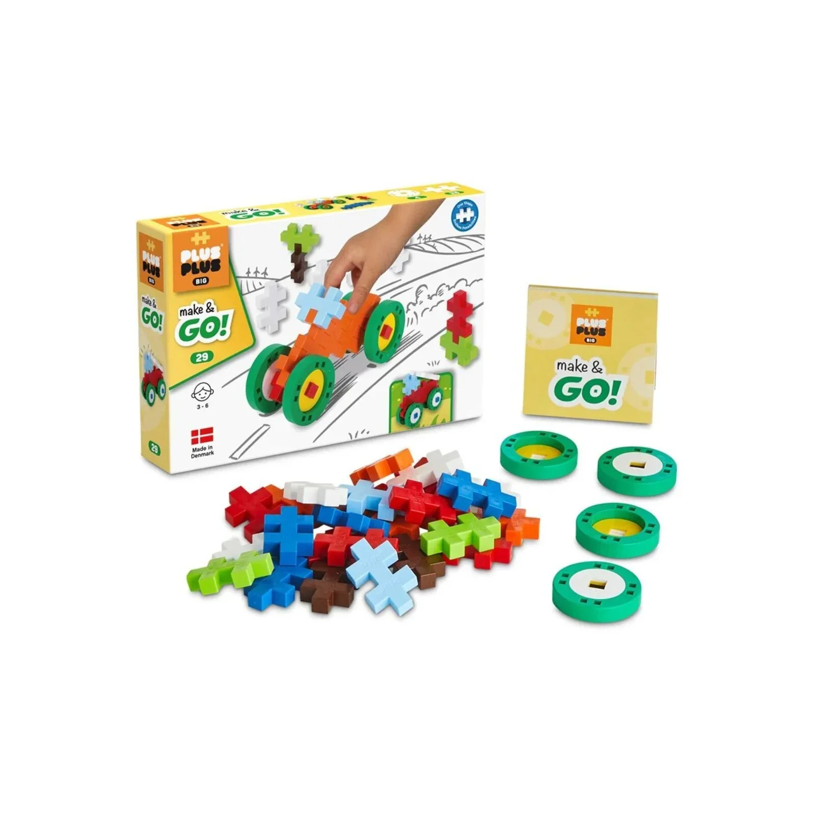 Plus Plus Big Make & Go 29 pcs - Image 6