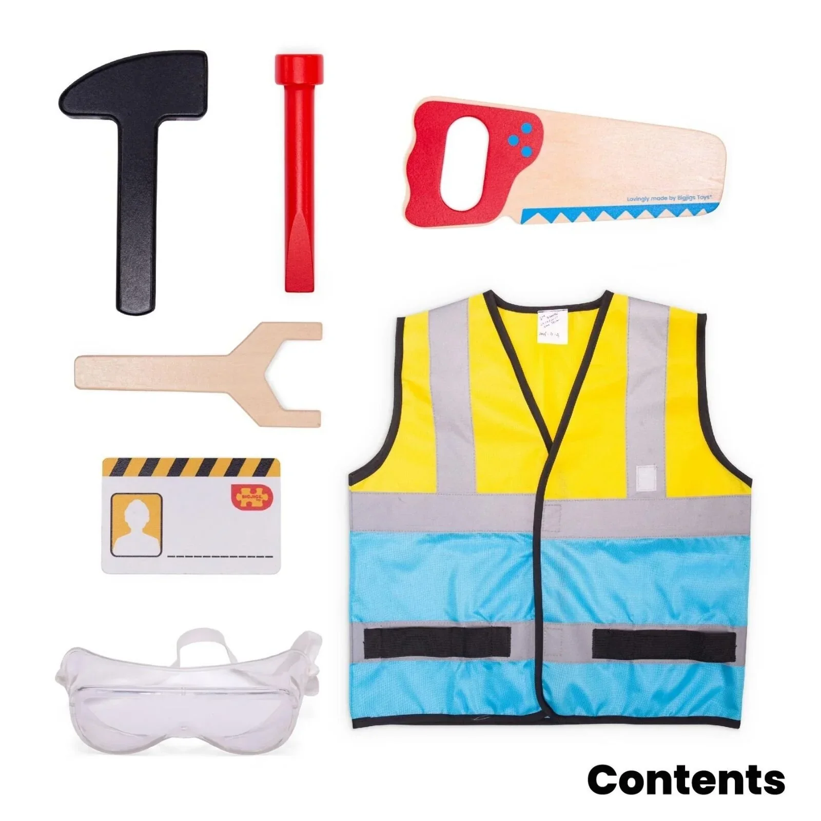 Bigjigs Toys Builder Dress Up - Image 5