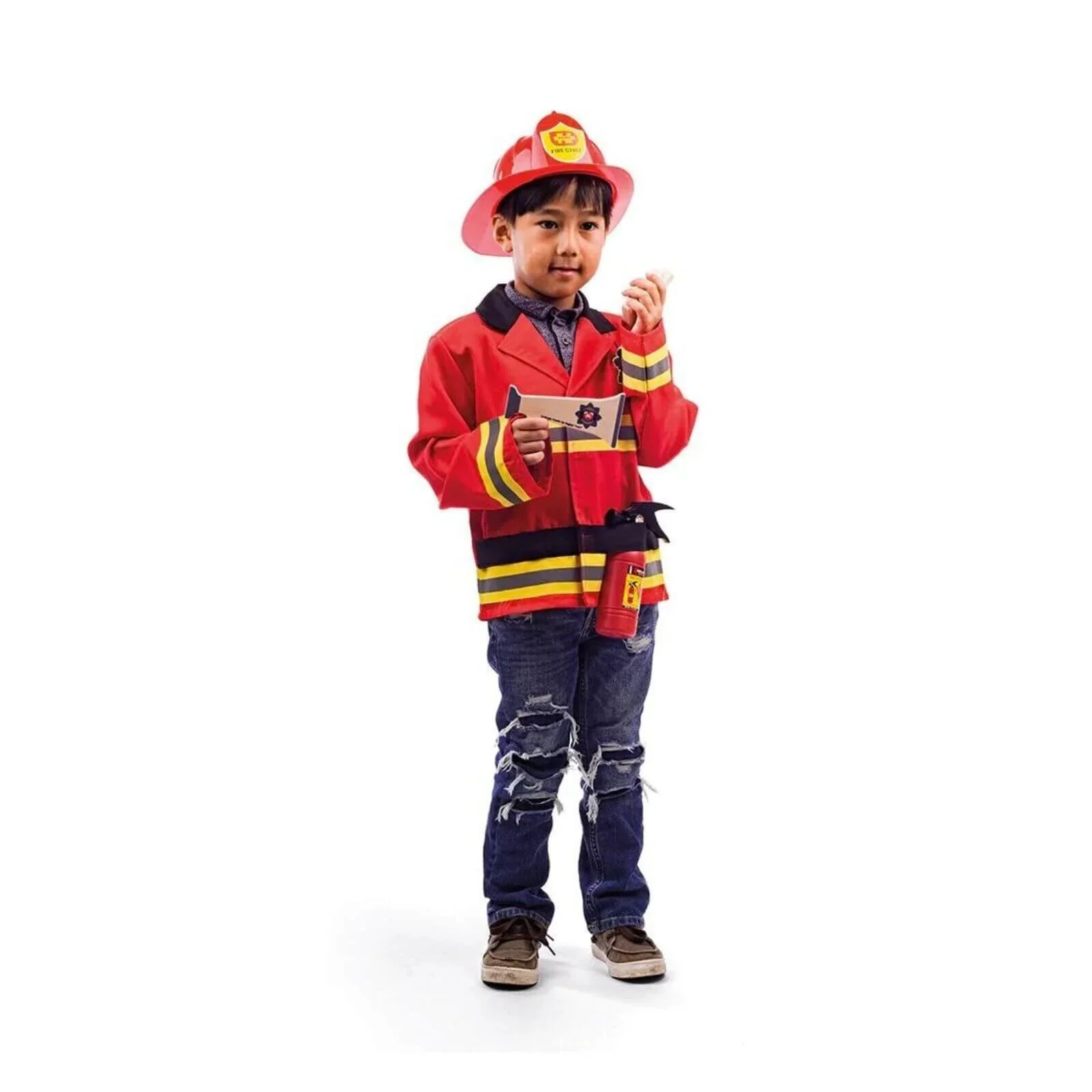 Bigjigs Toys Firefighter Dress Up - Image 6