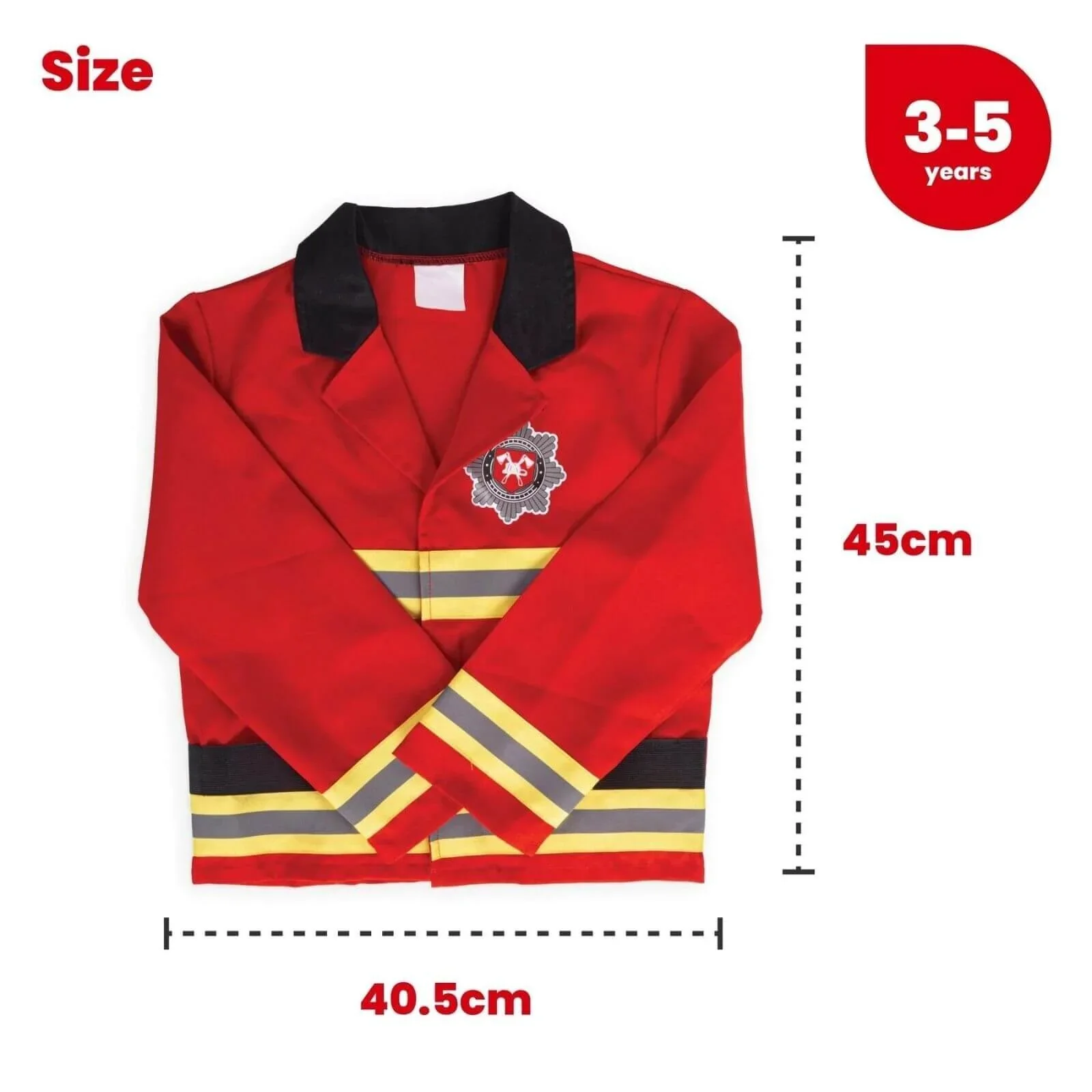 Bigjigs Toys Firefighter Dress Up - Image 7