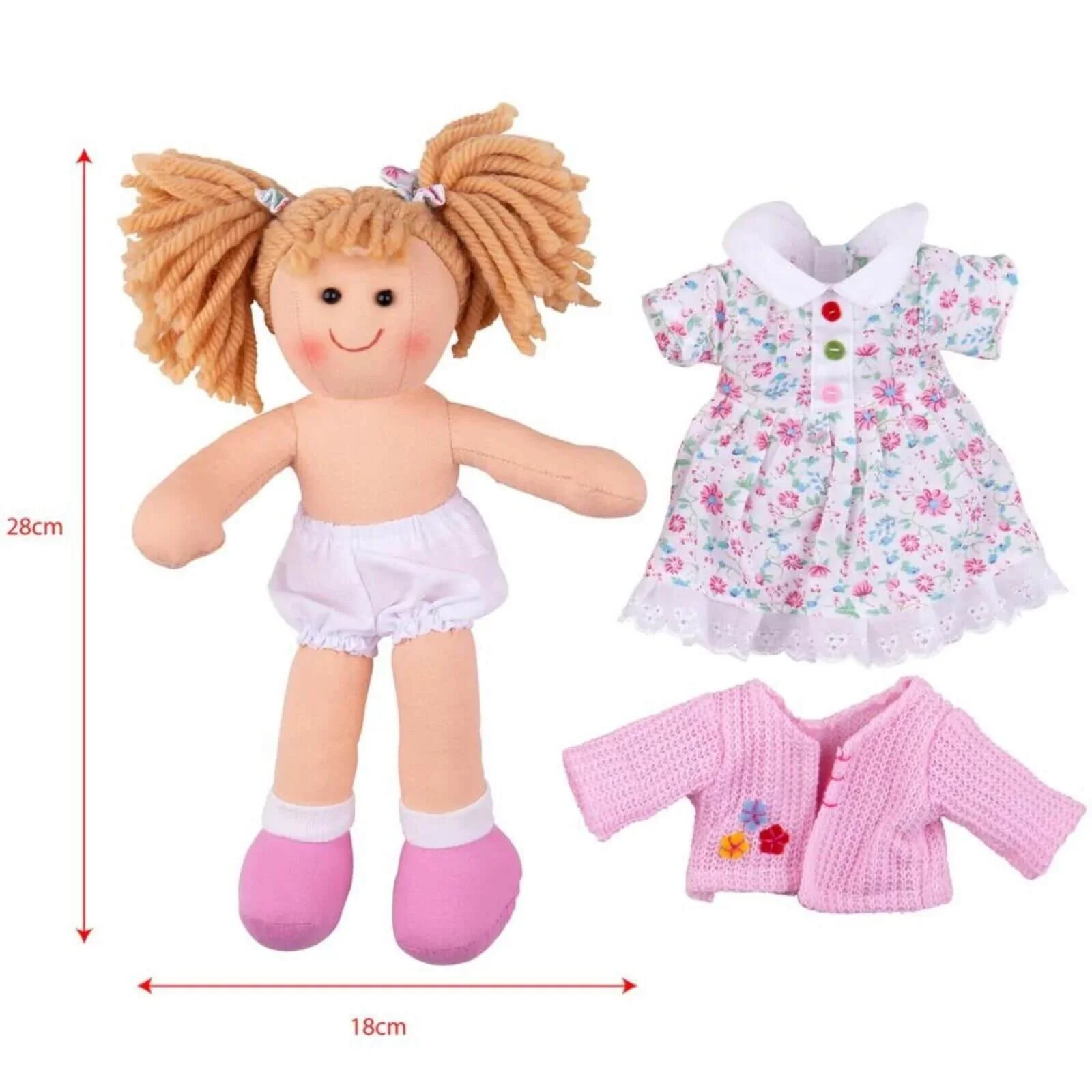 Bigjigs Toys Poppy Doll - Image 7