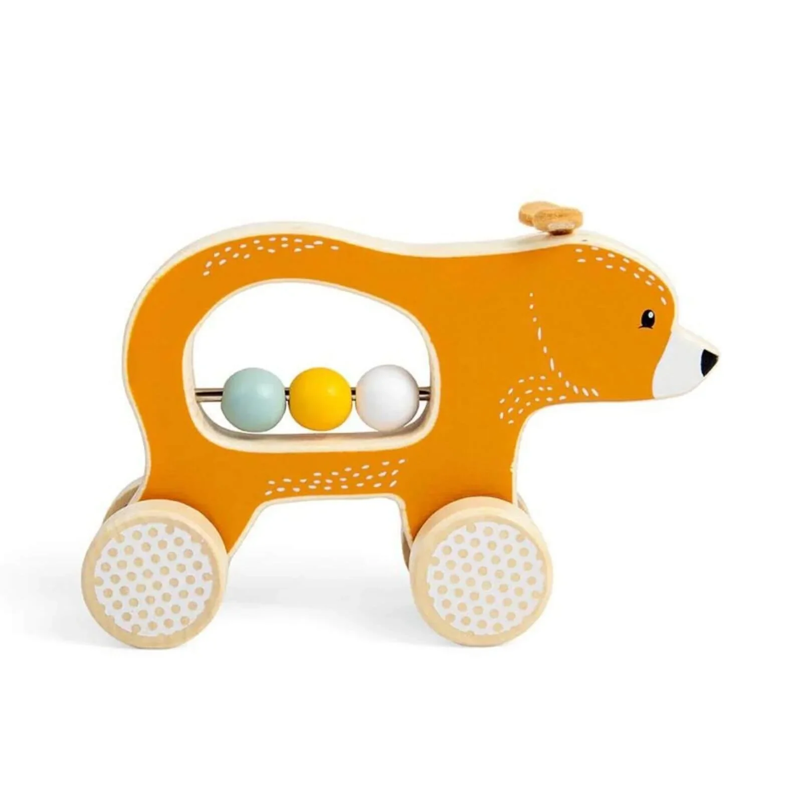 Bigjigs Toys Push Along Bear - Image 6