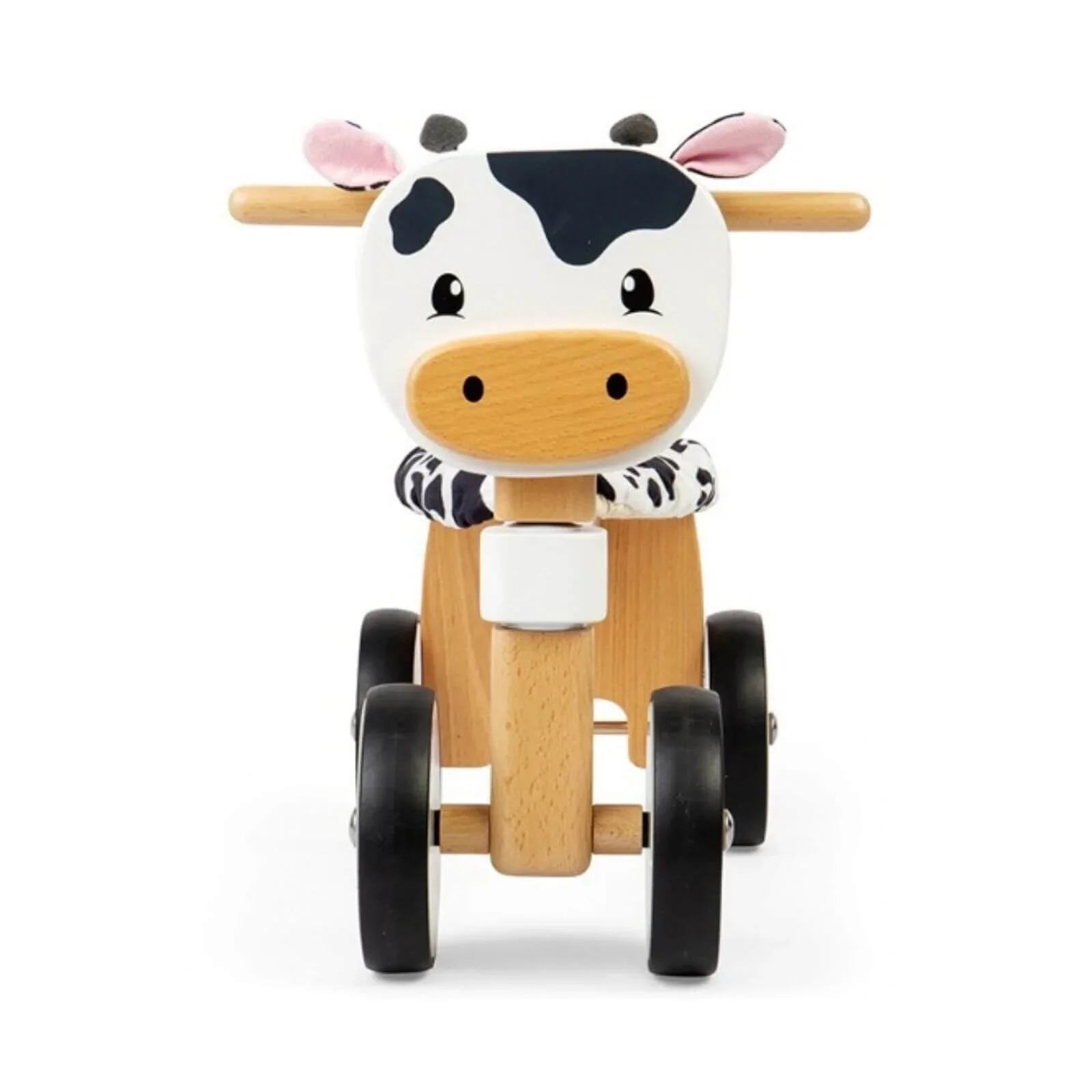 Bigjigs Toys Kids Ride on with Cow - Image 3