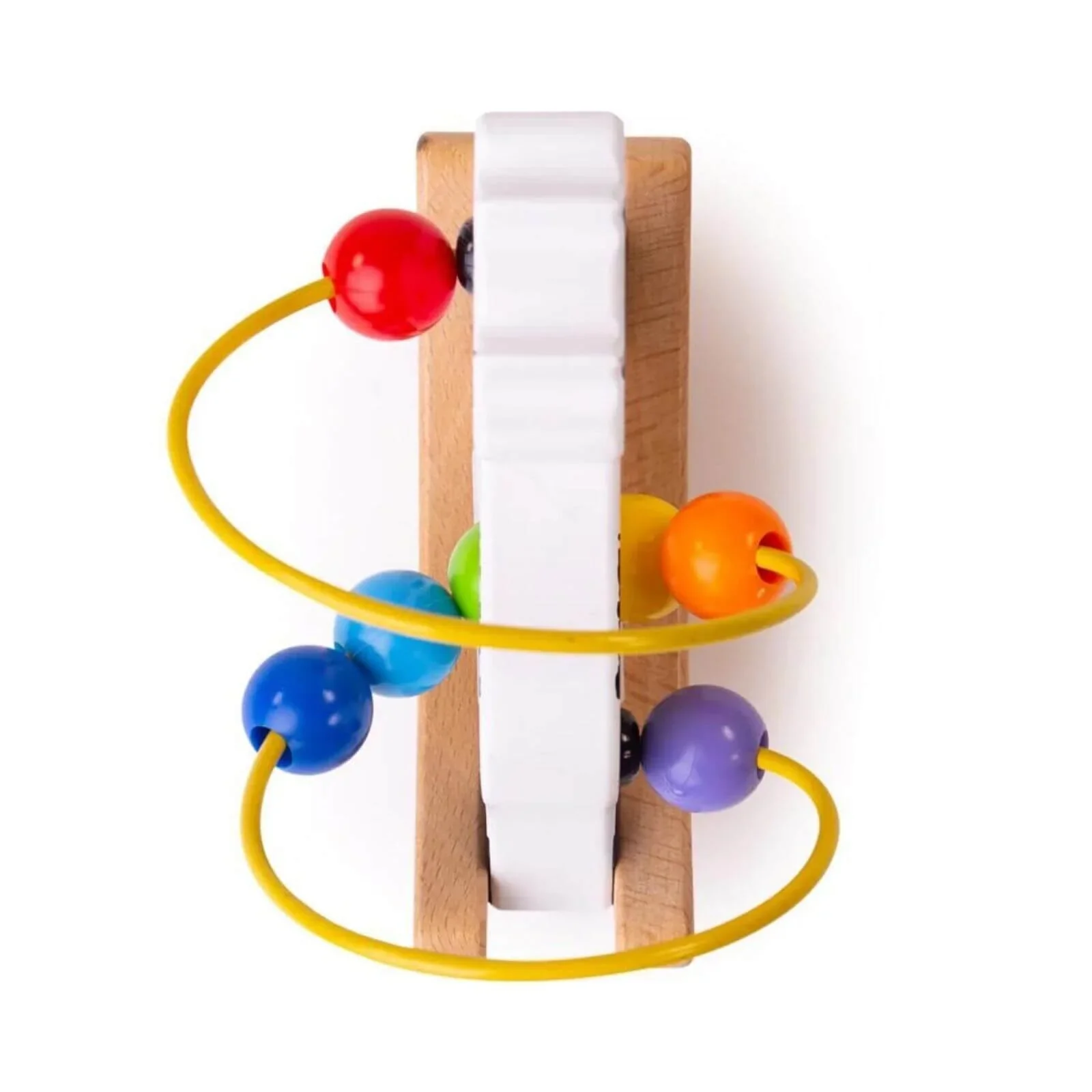 Bigjigs Toys Rocking Bead Frame Cow - Image 2