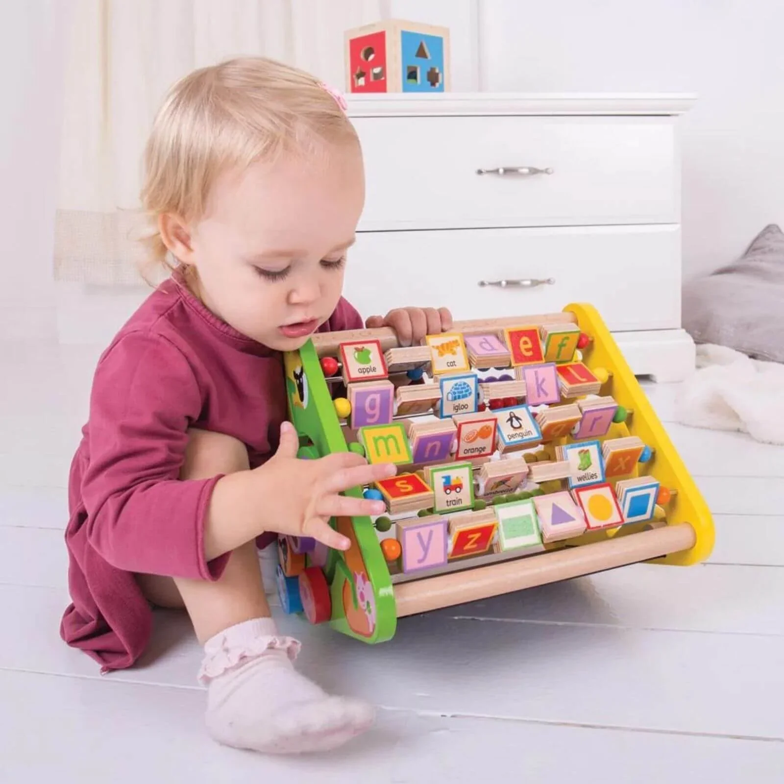 Bigjigs Toys Triangular Activity Centre - Image 11