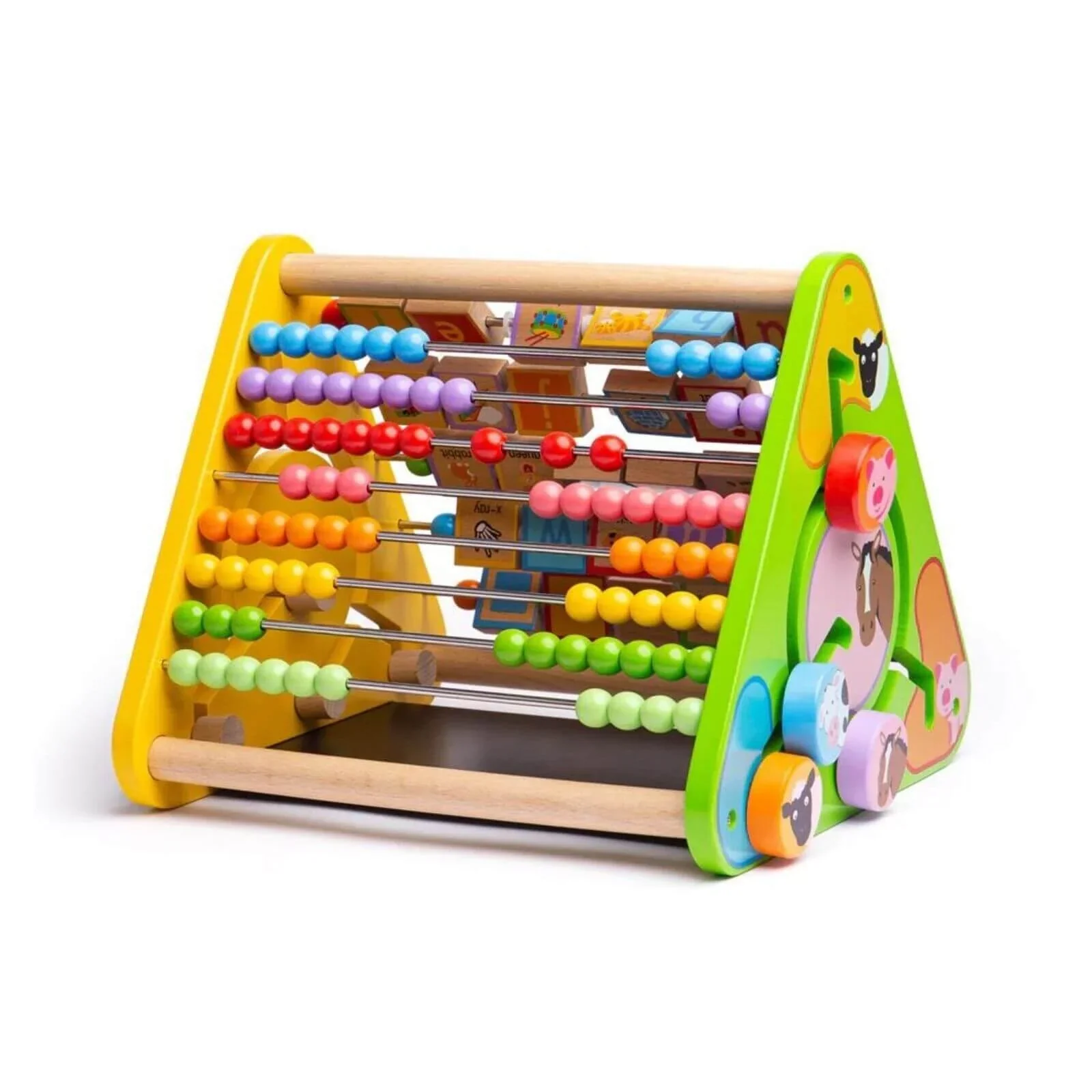 Bigjigs Toys Triangular Activity Centre - Image 2