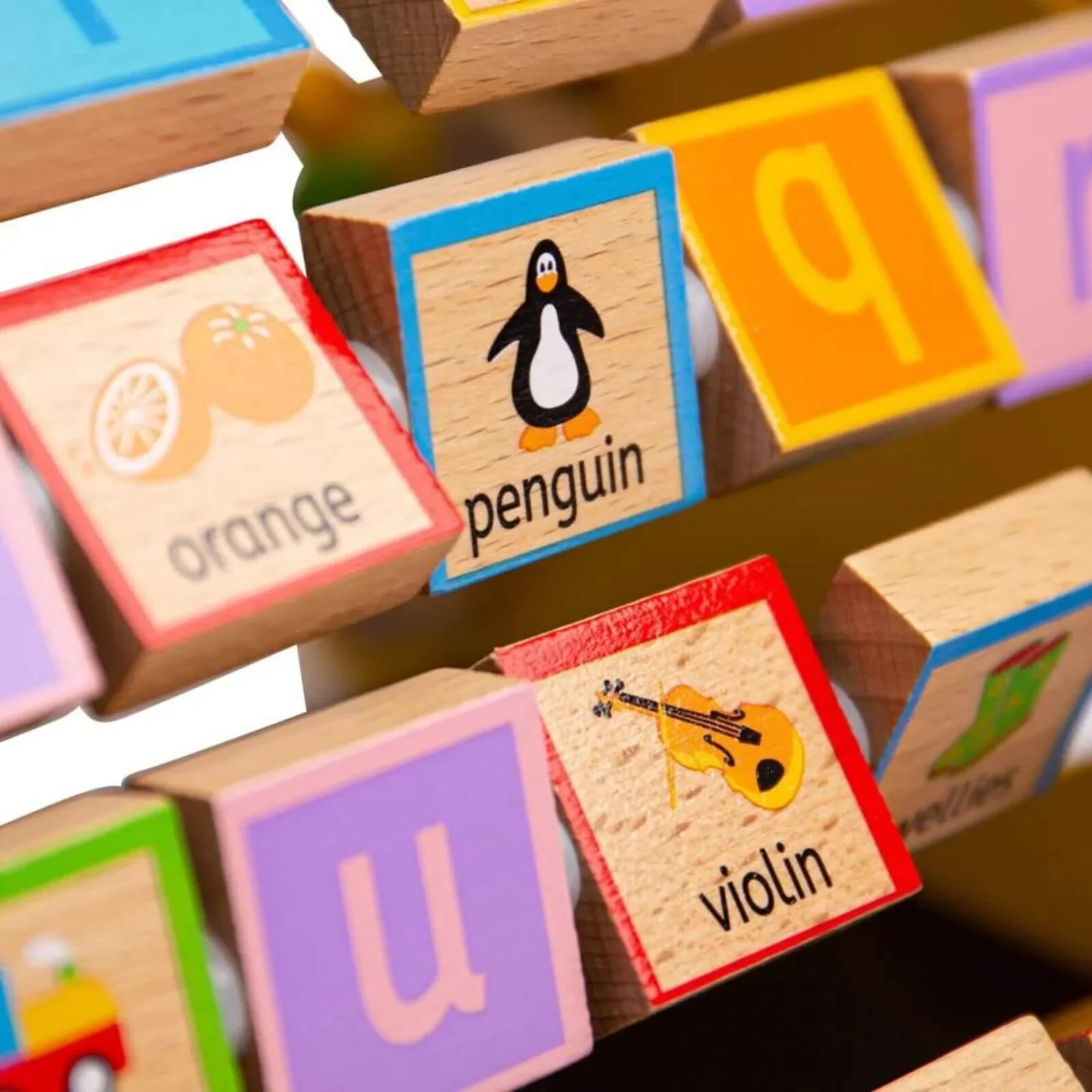 Bigjigs Toys Triangular Activity Centre - Image 6