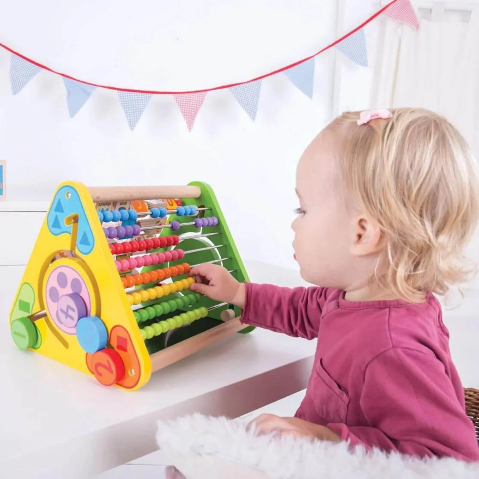Bigjigs Toys Triangular Activity Centre - Image 8