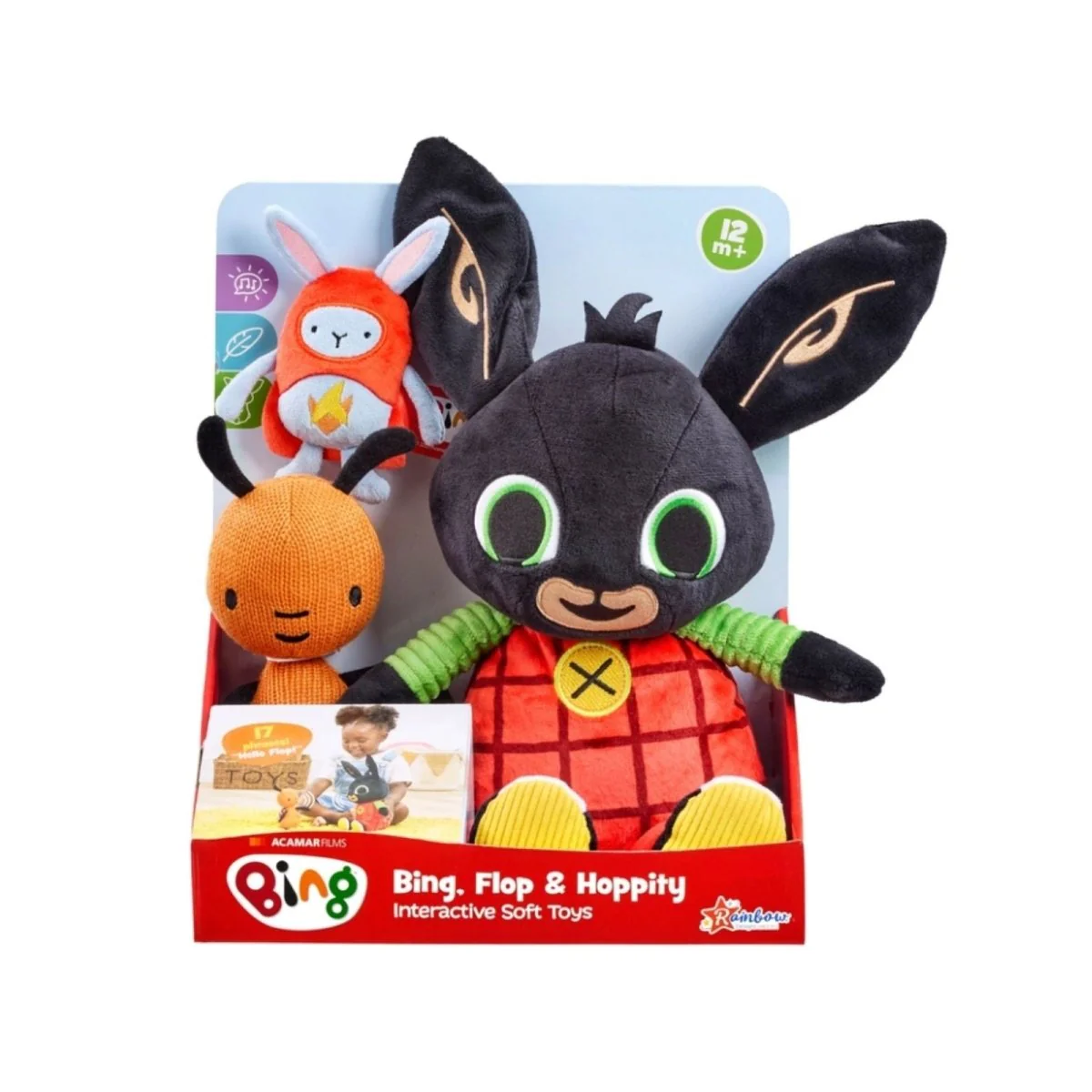 Bing Flop & Hoppity Interactive Soft Toys - Image 2