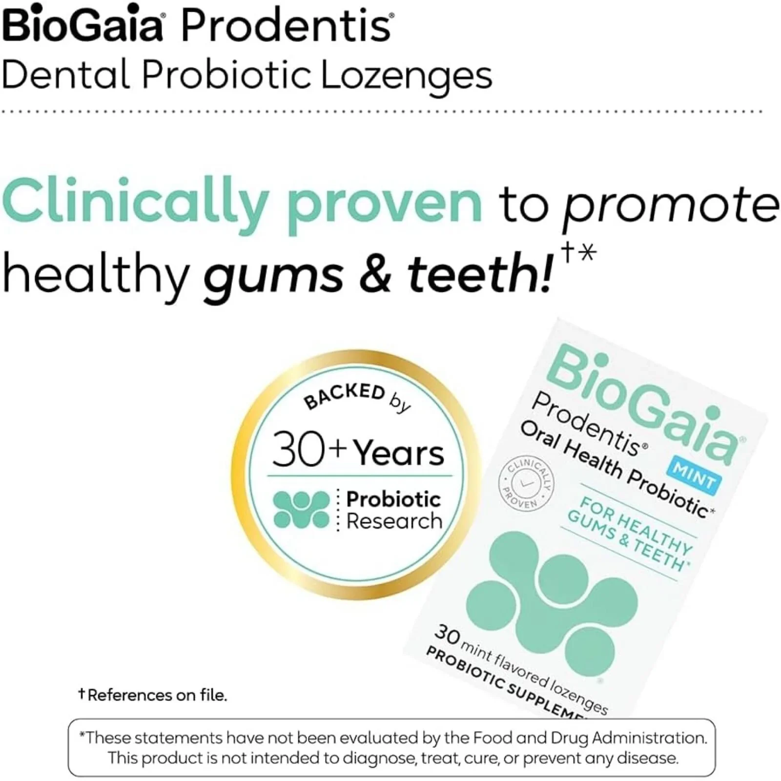 BioGaia Prodentis Probiotic Lozenges 30 pcs - Image 3