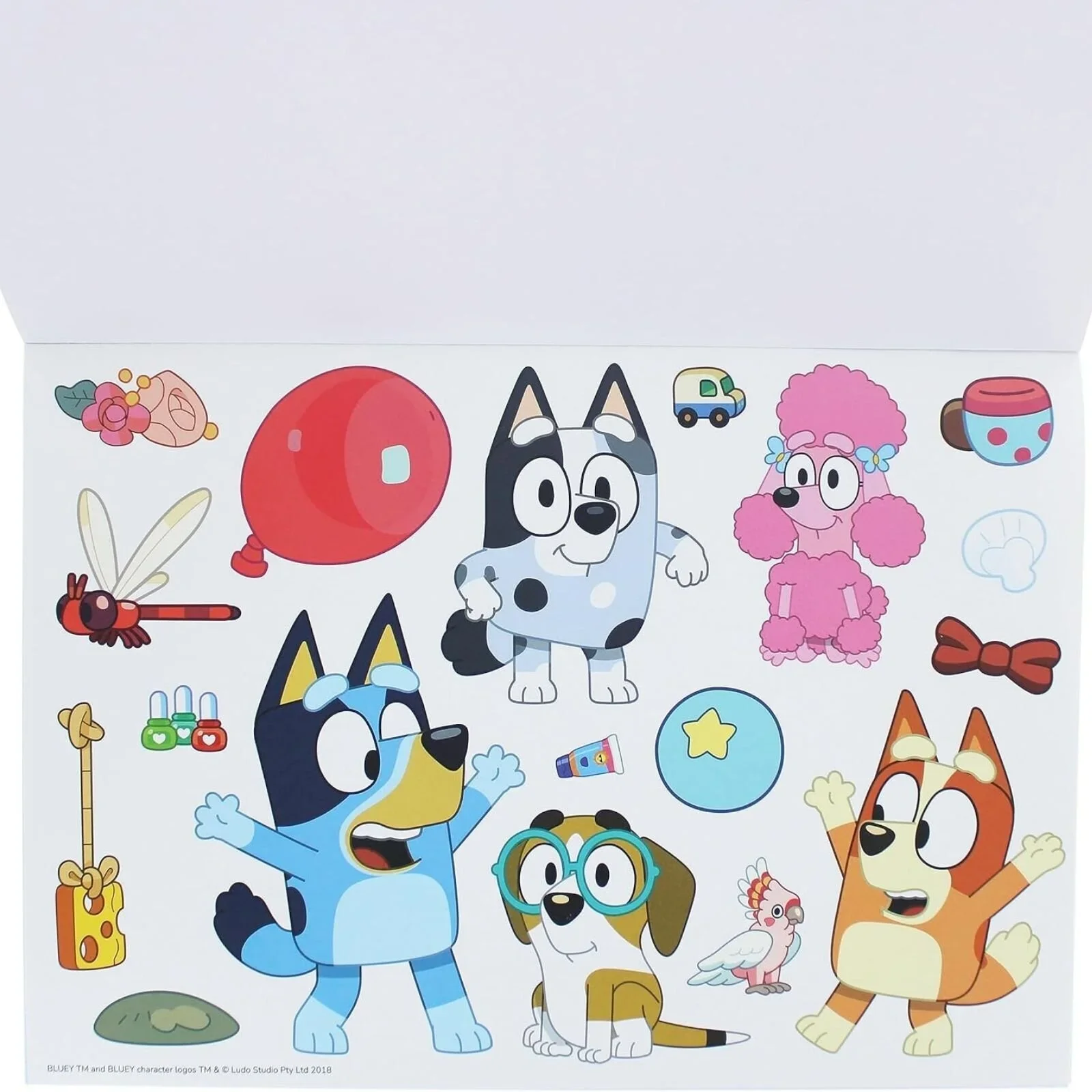 Bluey A4 Colouring Pad - Image 2