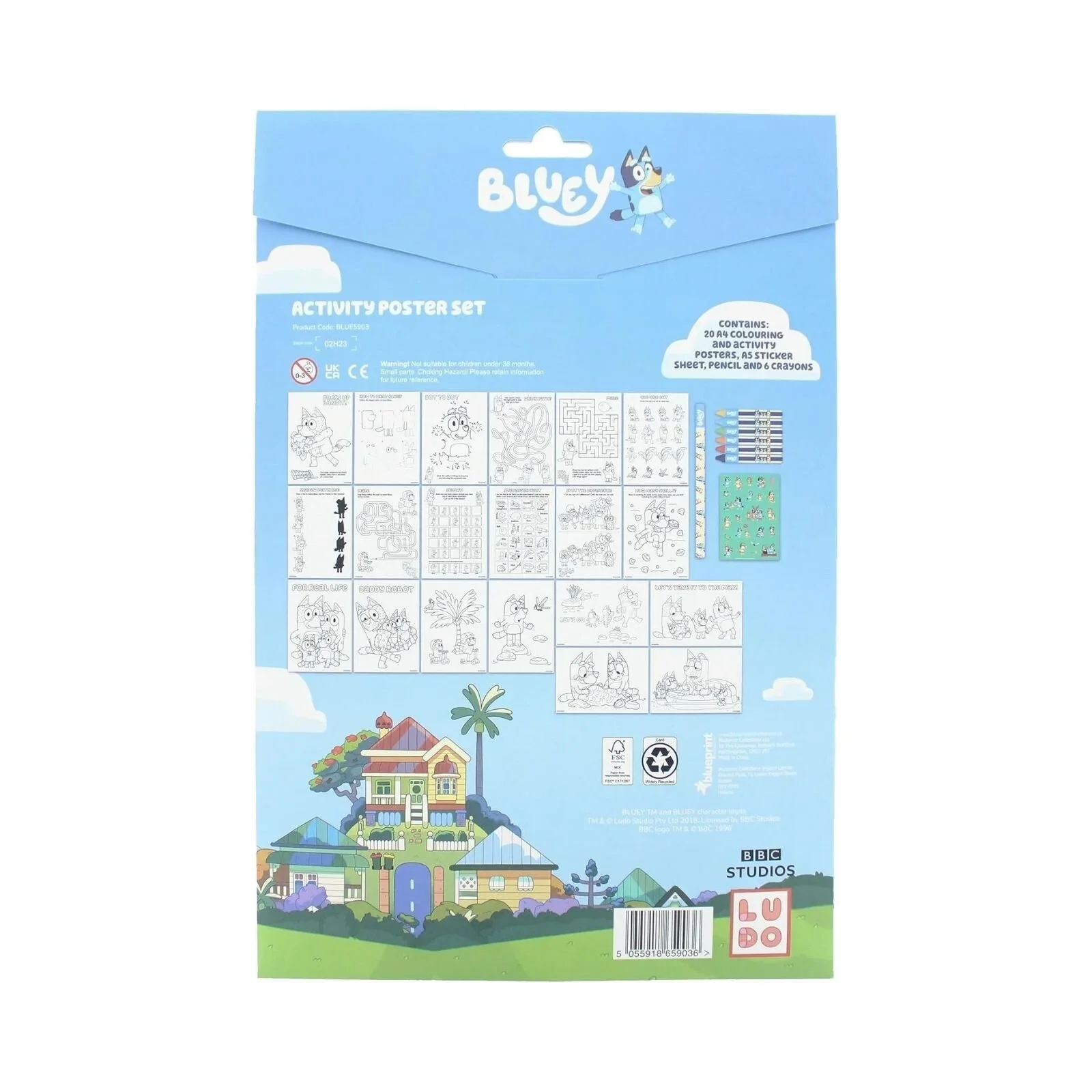 Bluey Poster Activity Set - Image 5