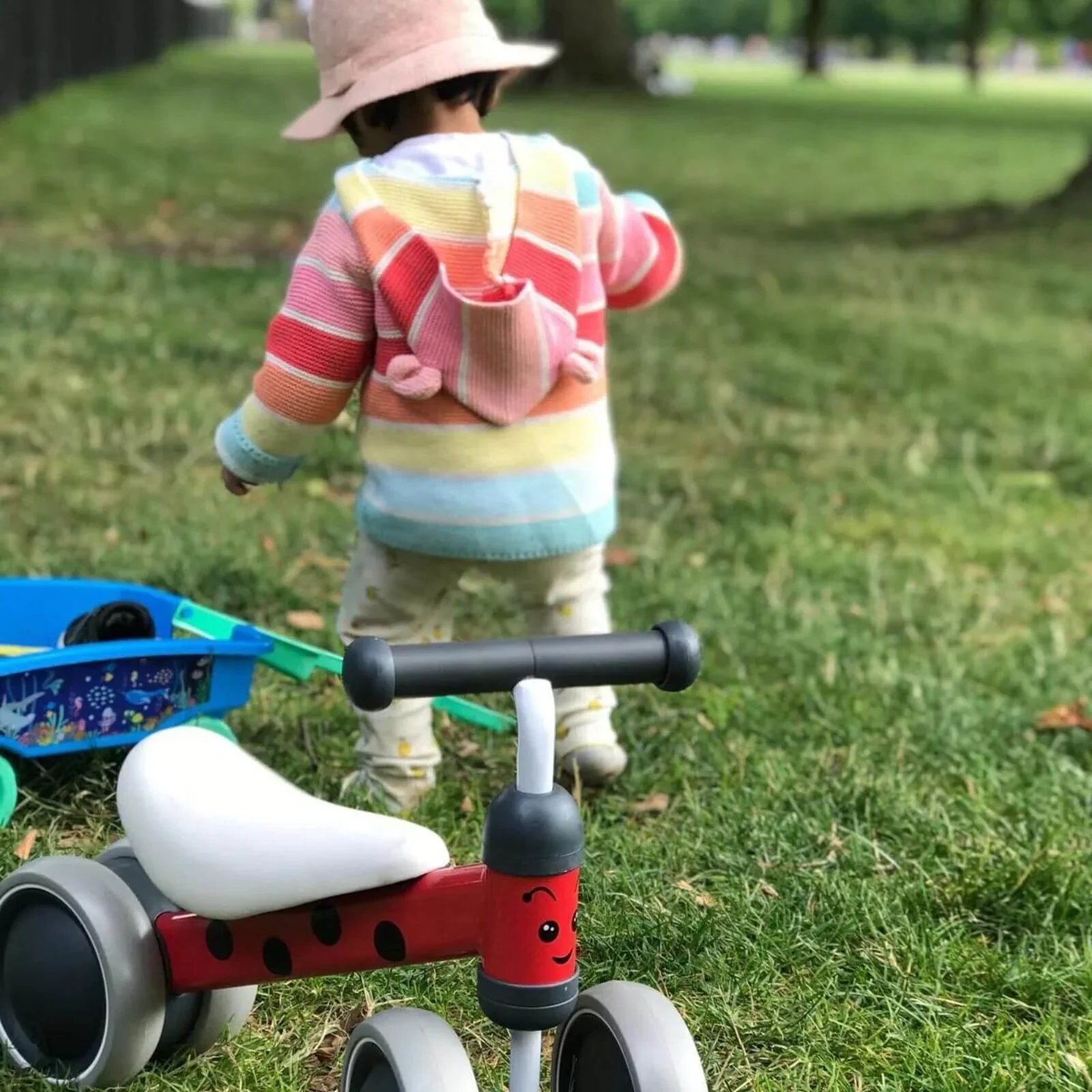 BOLDCUBE Baby Balance Bike - Red - Image 3