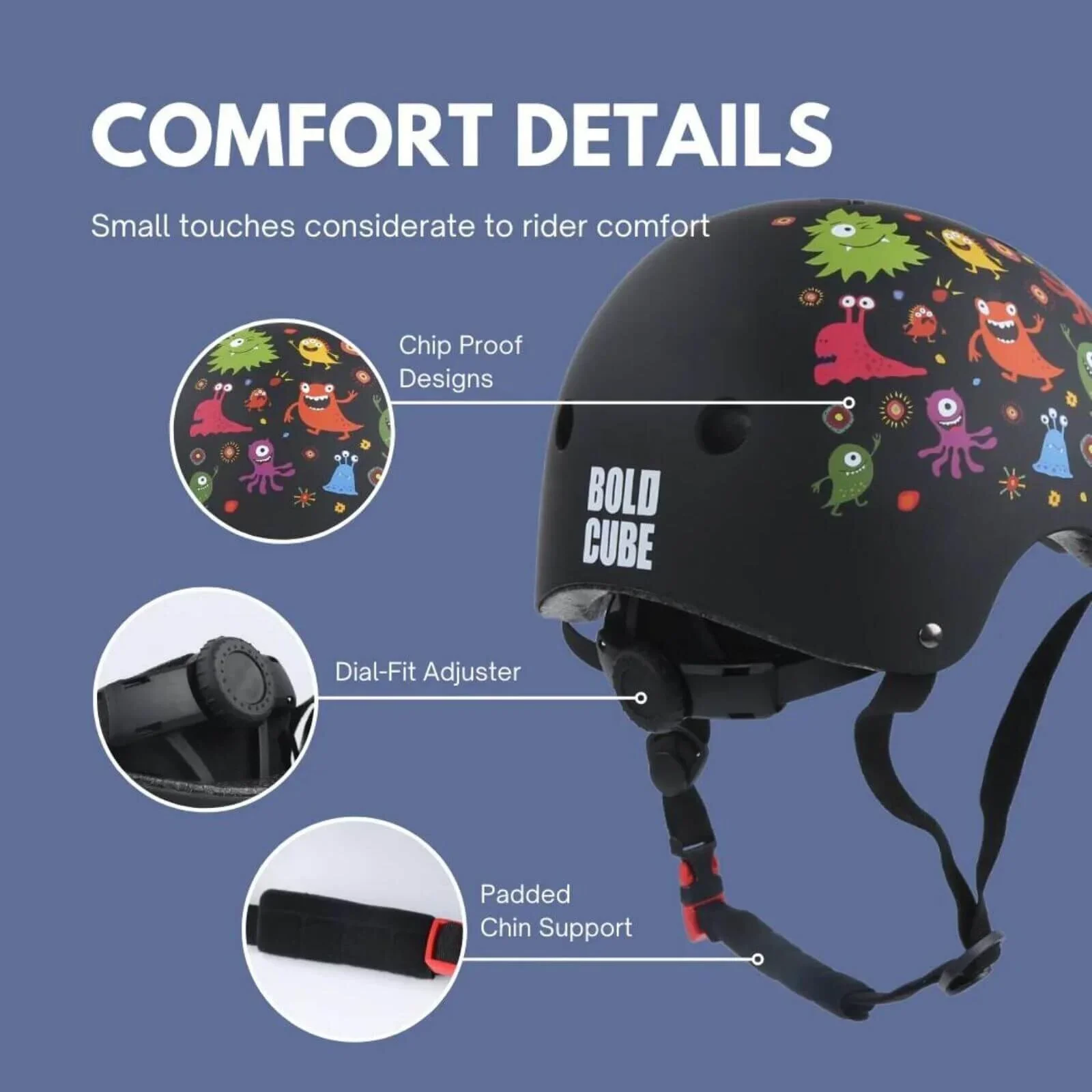 BOLDCUBE Helmet (S) - Blue - Image 8