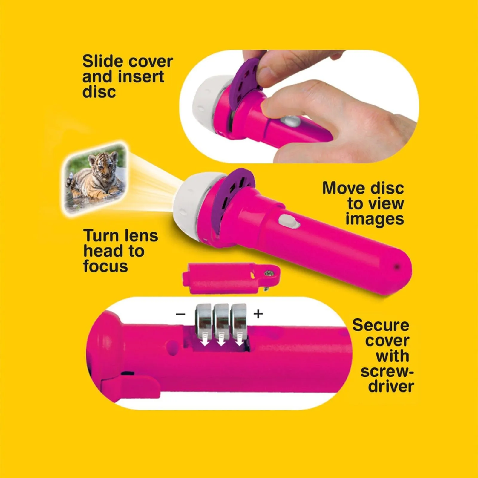 Brainstorm Torch and Projector - Cute & Cuddly - Image 5