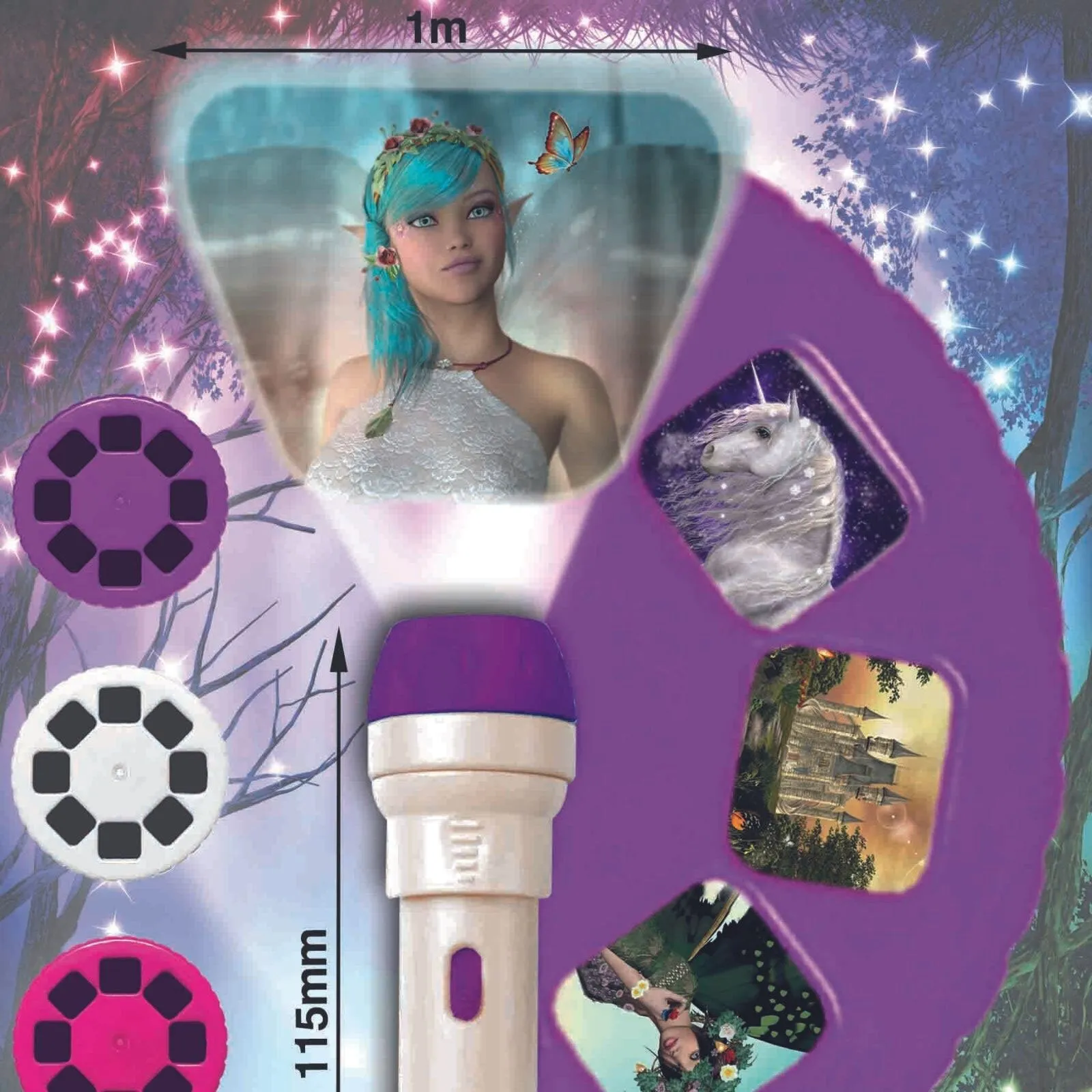 Brainstorm Torch and Projector - Fairy & Unicorn - Image 4