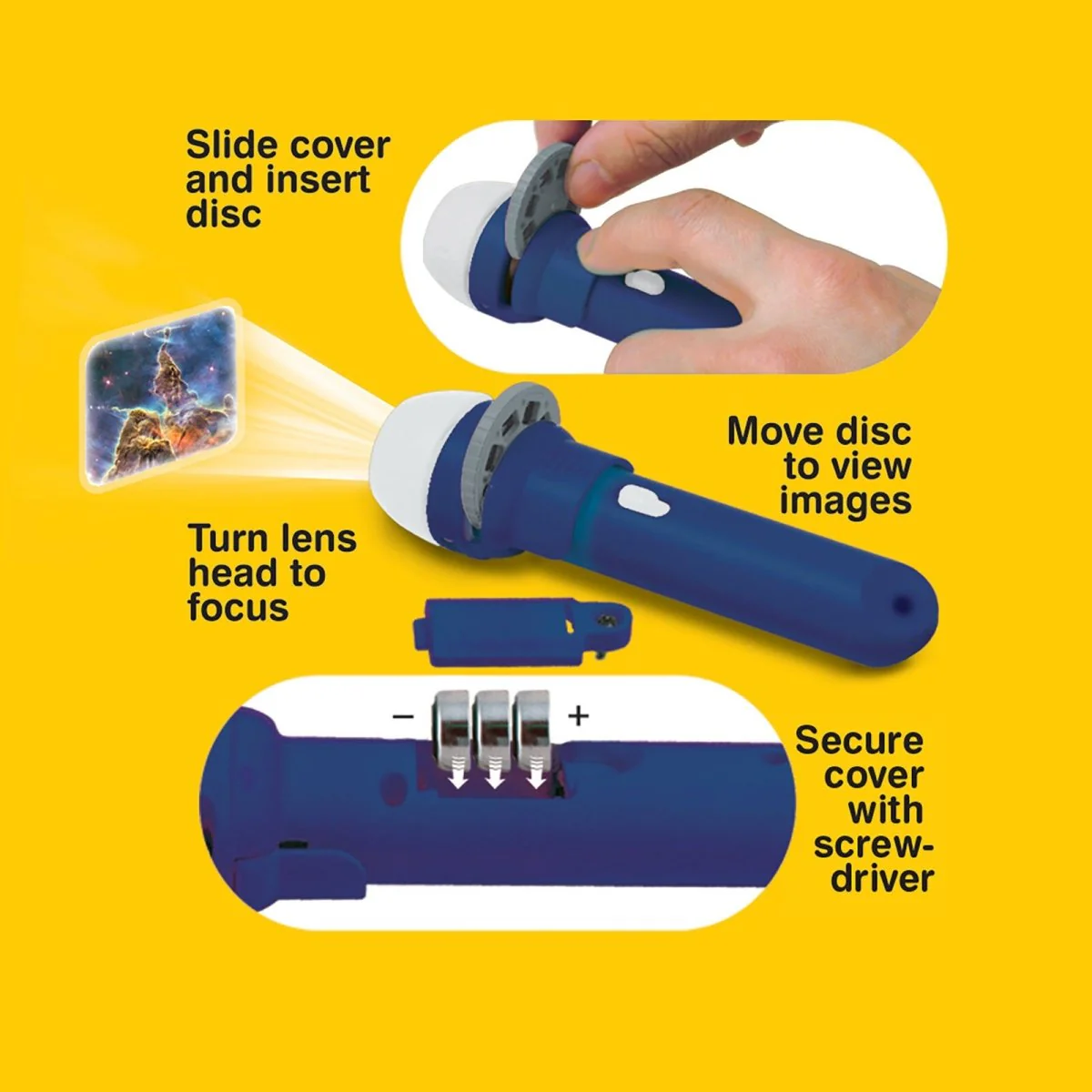 Brainstorm Torch and Projector - Space Torch - Image 8