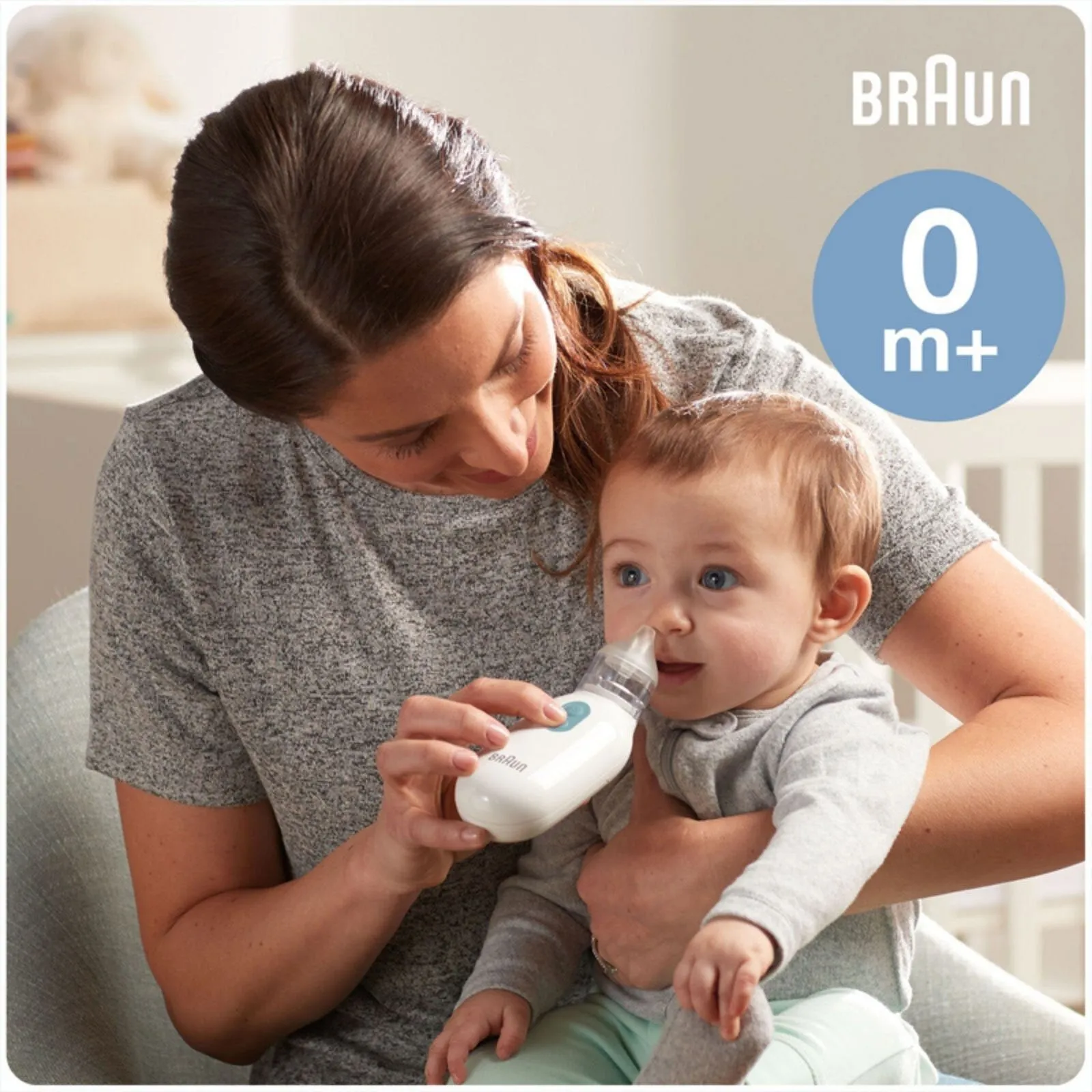 Braun BNA 100EU Nasal Aspirator 0+ months - White - Image 3